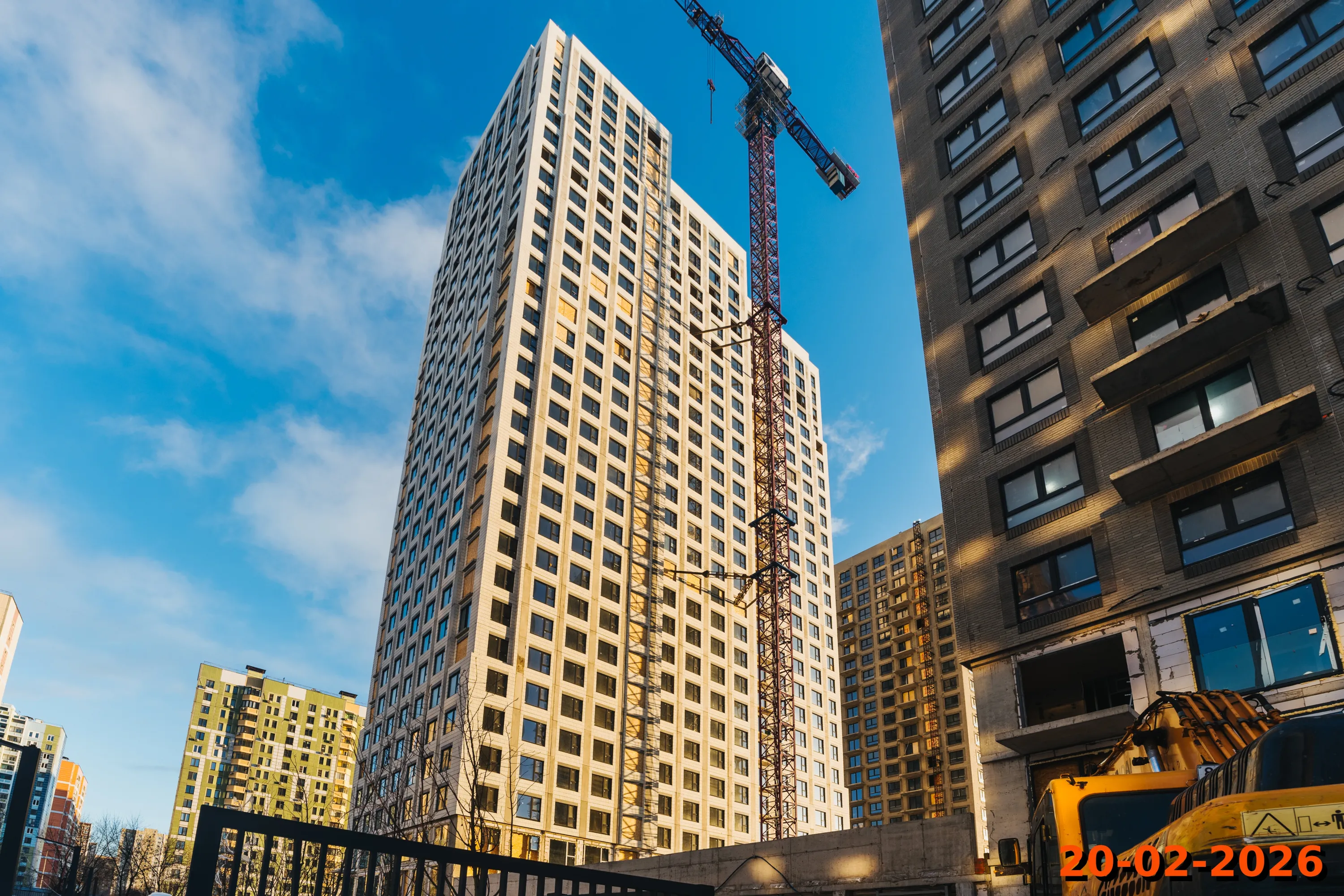 ЖК Бусиновский парк ход строительства