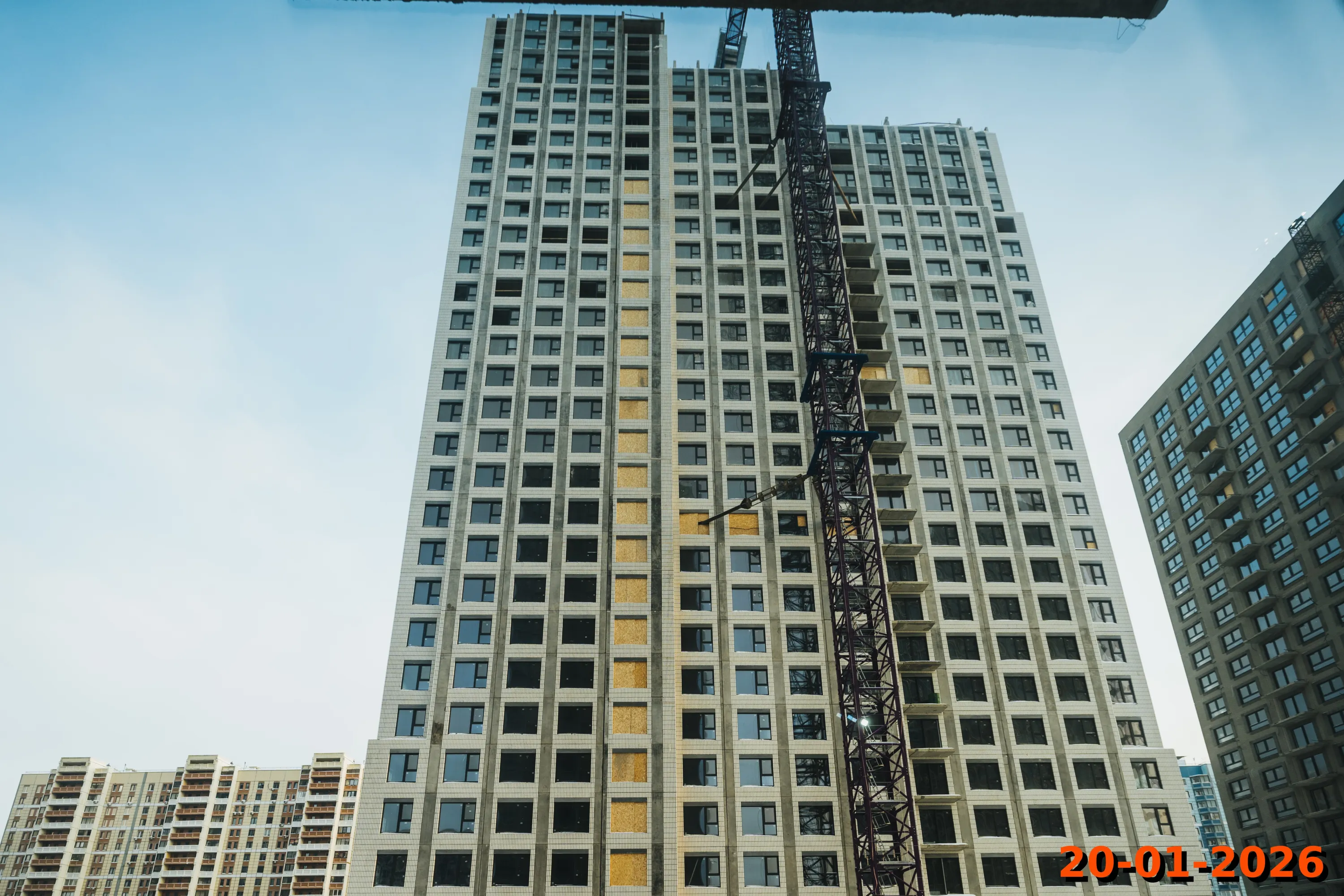 ЖК Бусиновский парк ход строительства