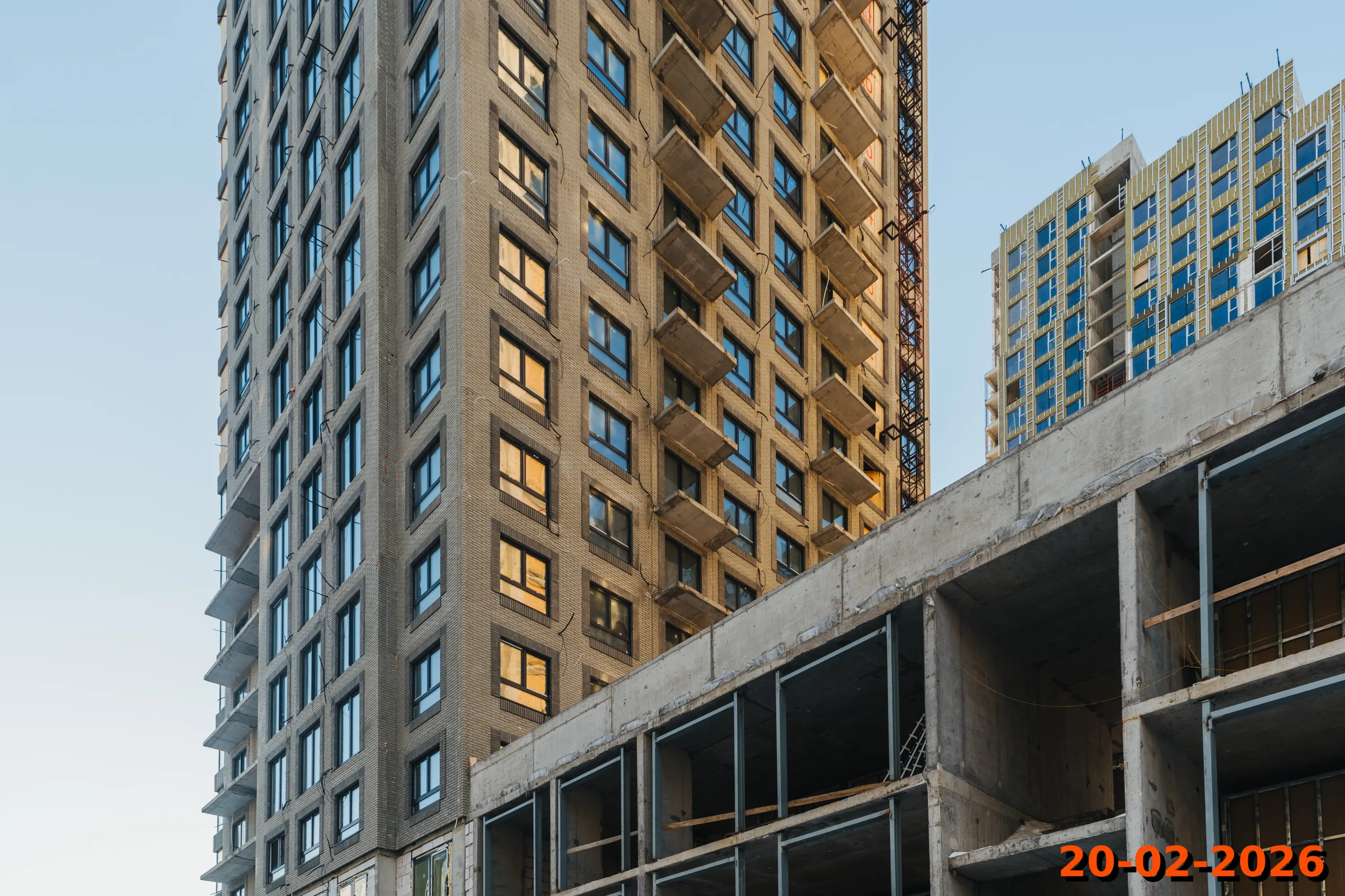 ЖК Бусиновский парк ход строительства