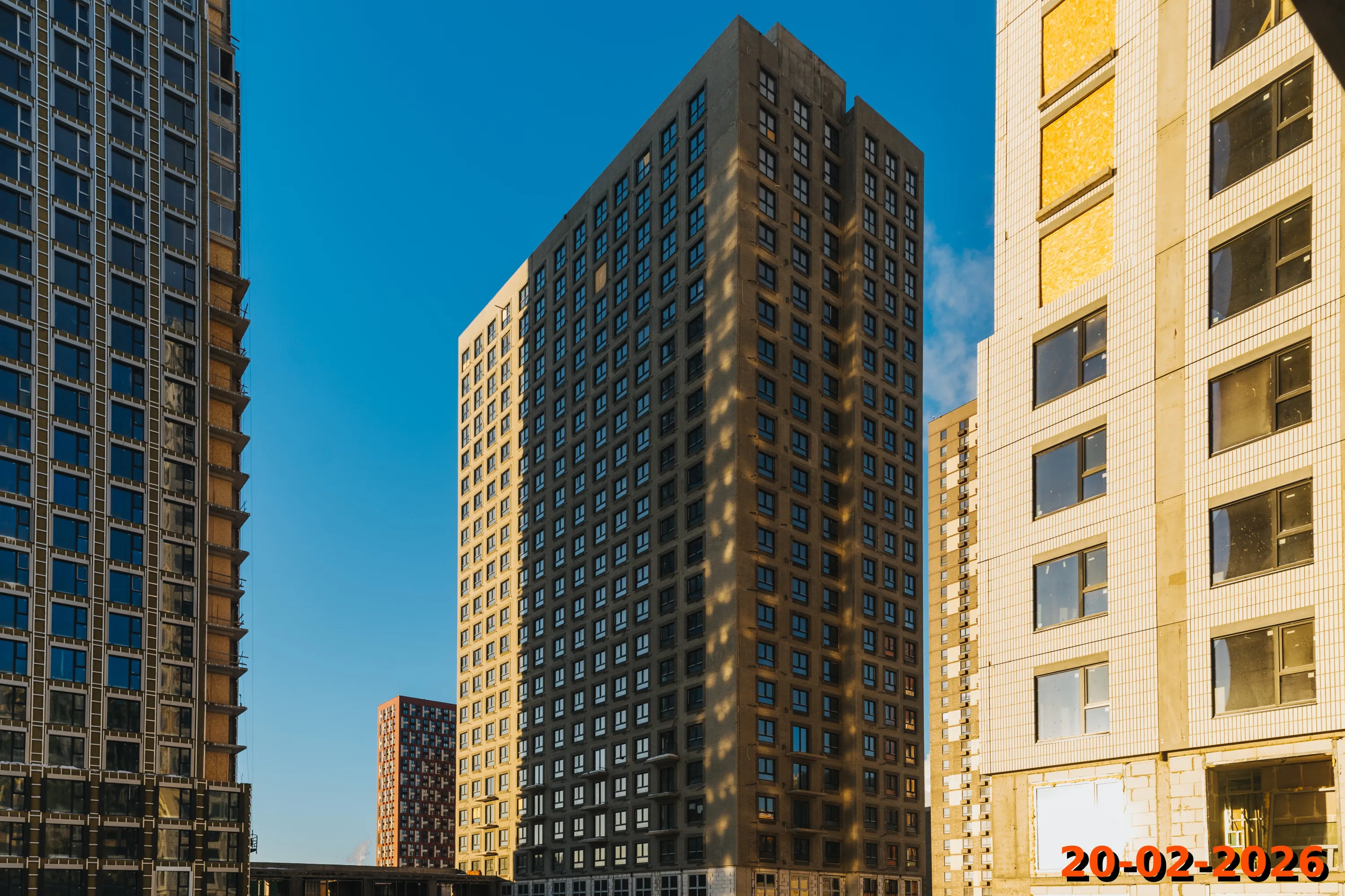 ЖК Бусиновский парк ход строительства