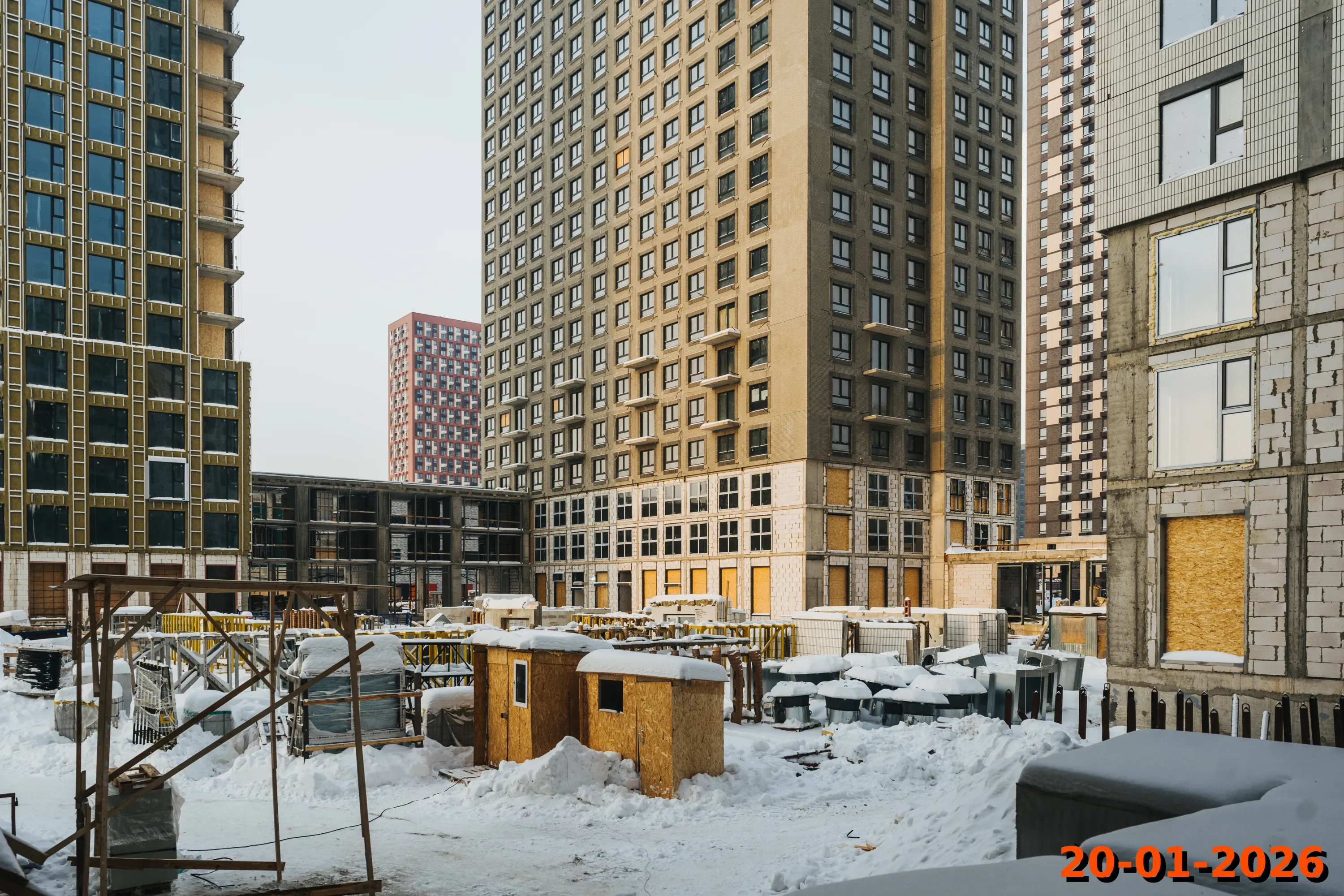 ЖК Бусиновский парк ход строительства