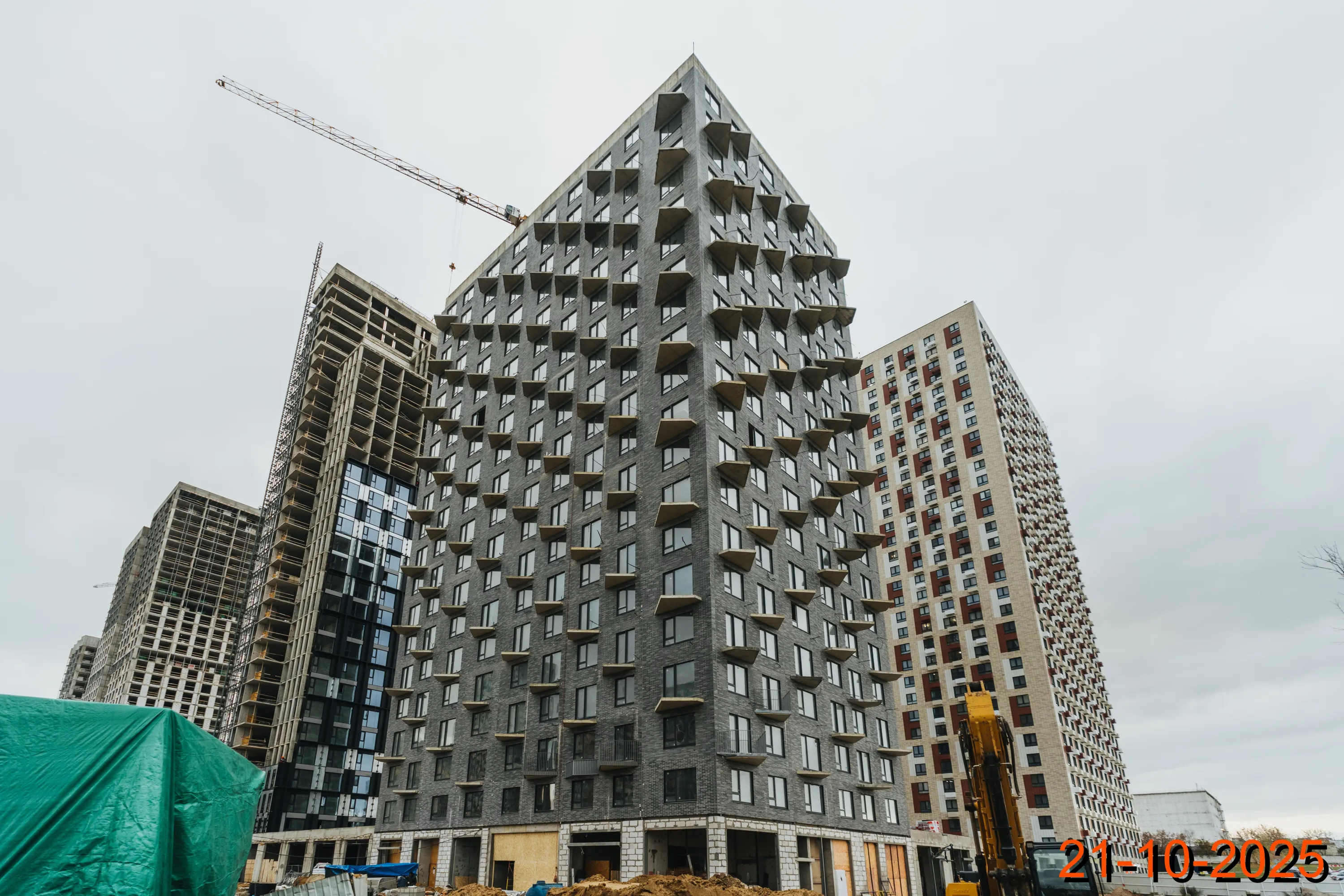 ЖК Бусиновский парк ход строительства