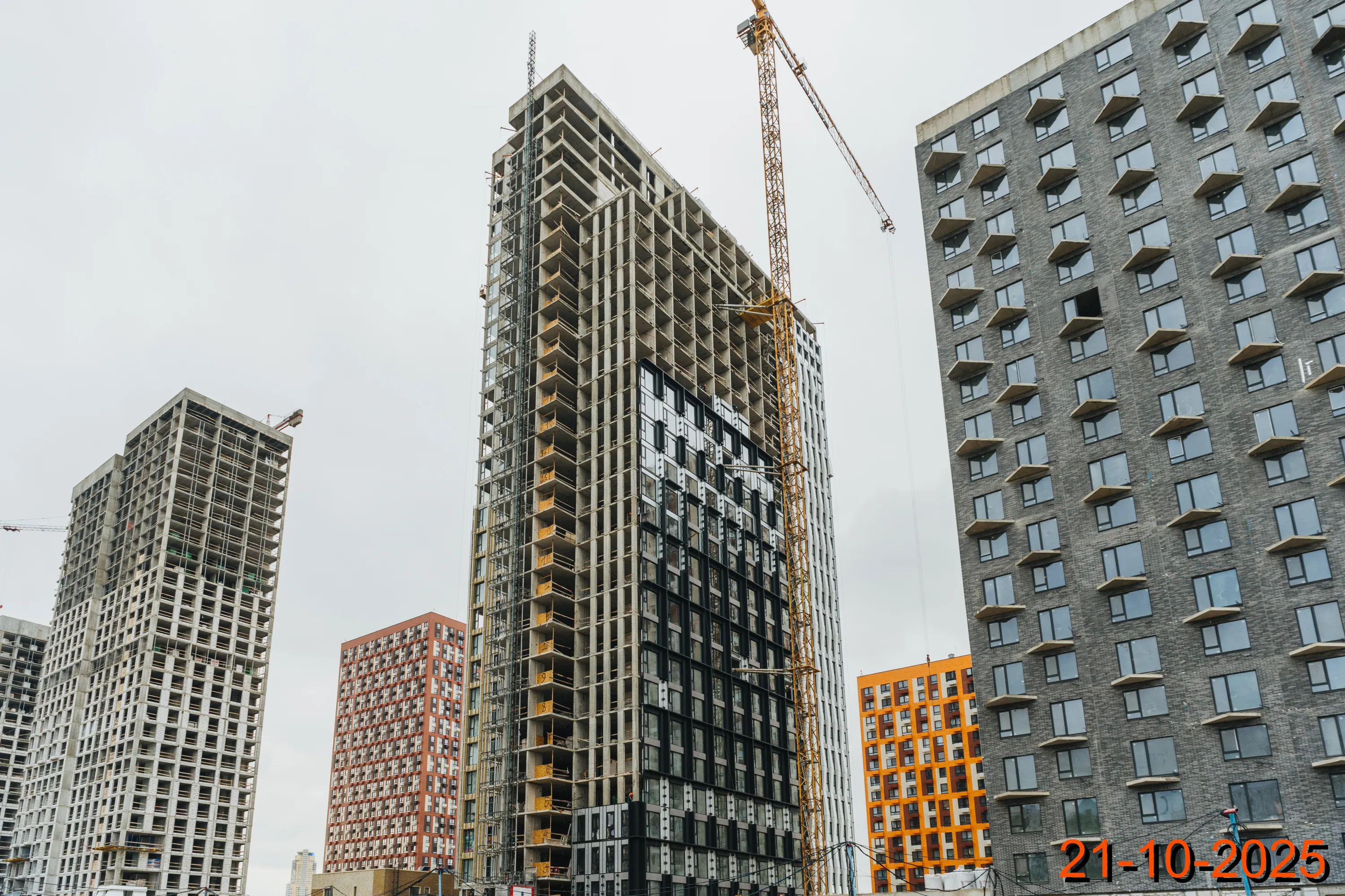 ЖК Бусиновский парк ход строительства