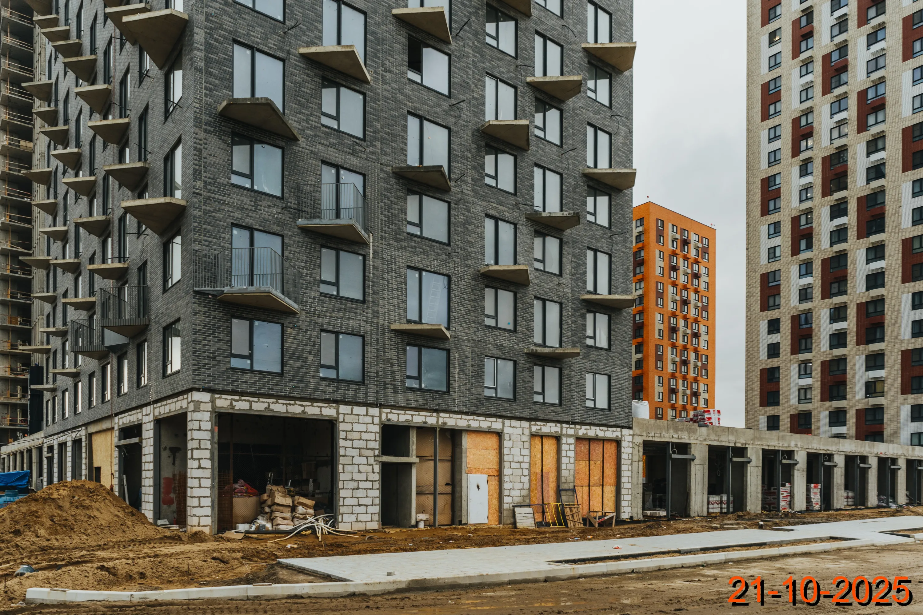 ЖК Бусиновский парк ход строительства