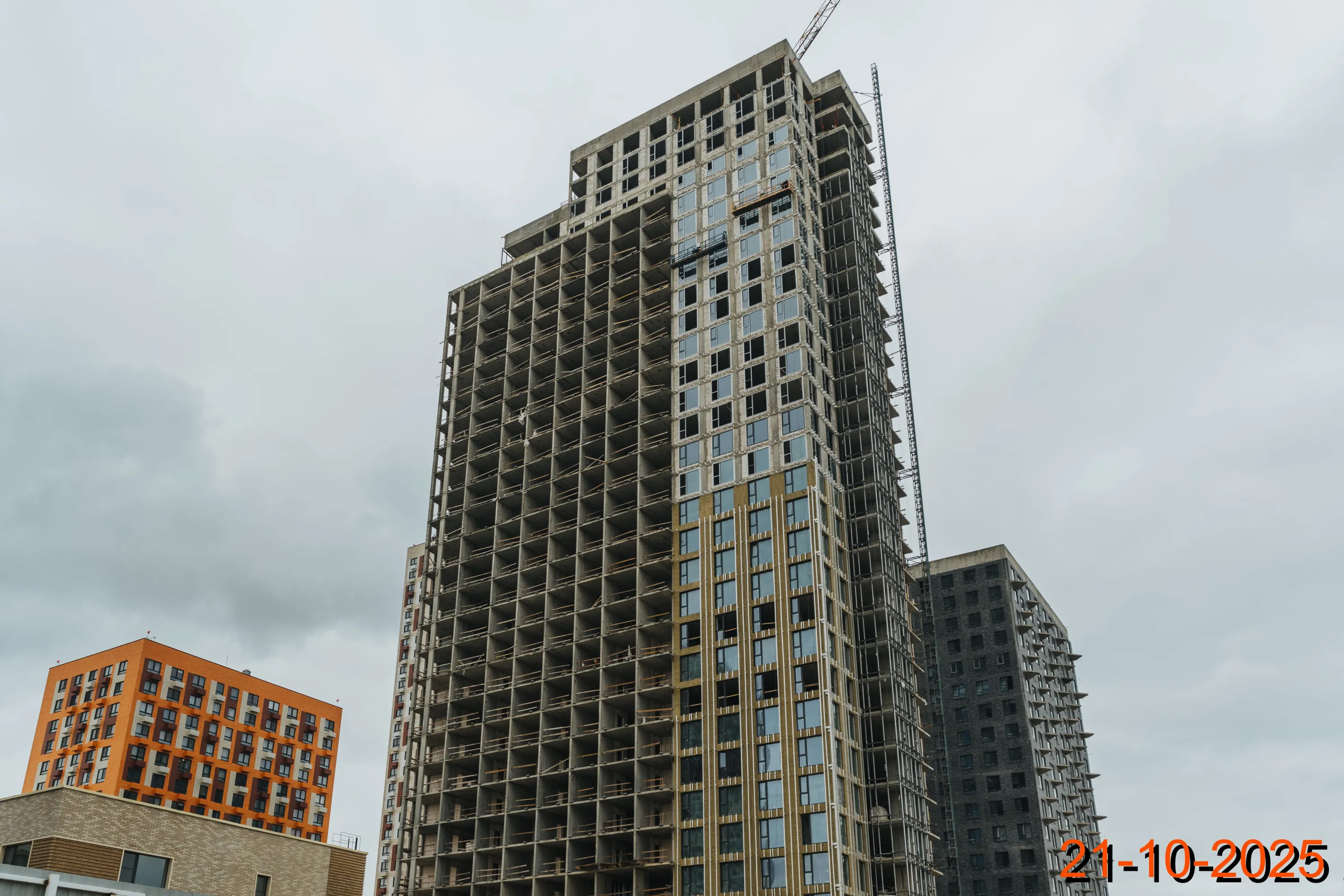 ЖК Бусиновский парк ход строительства