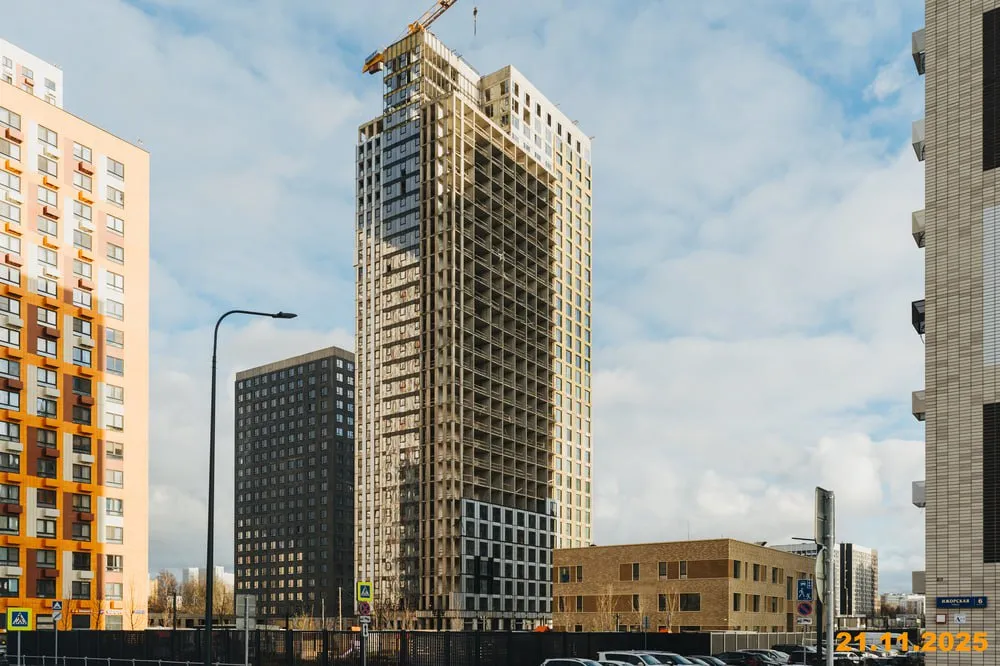 ЖК Бусиновский парк ход строительства