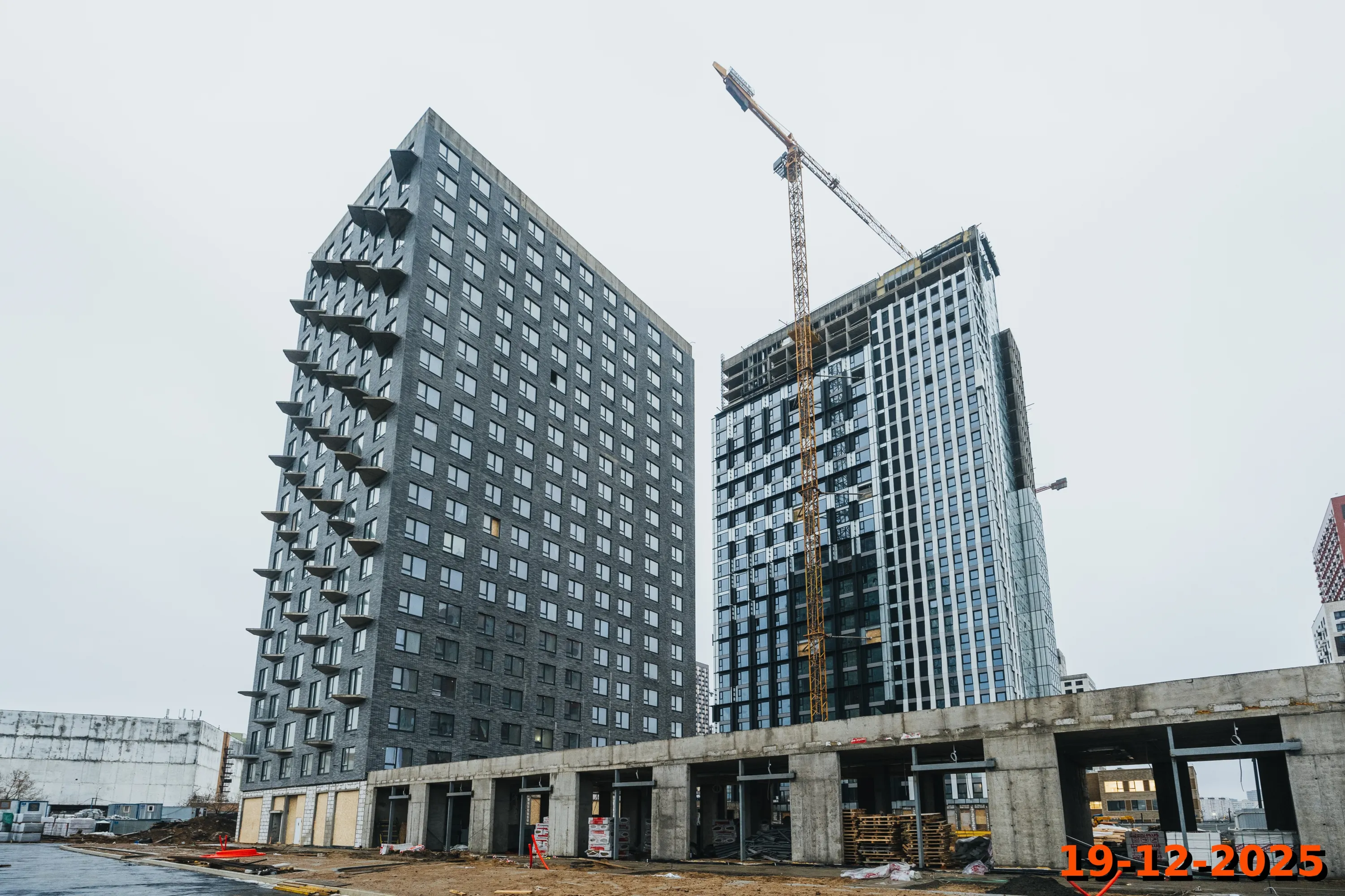 ЖК Бусиновский парк ход строительства