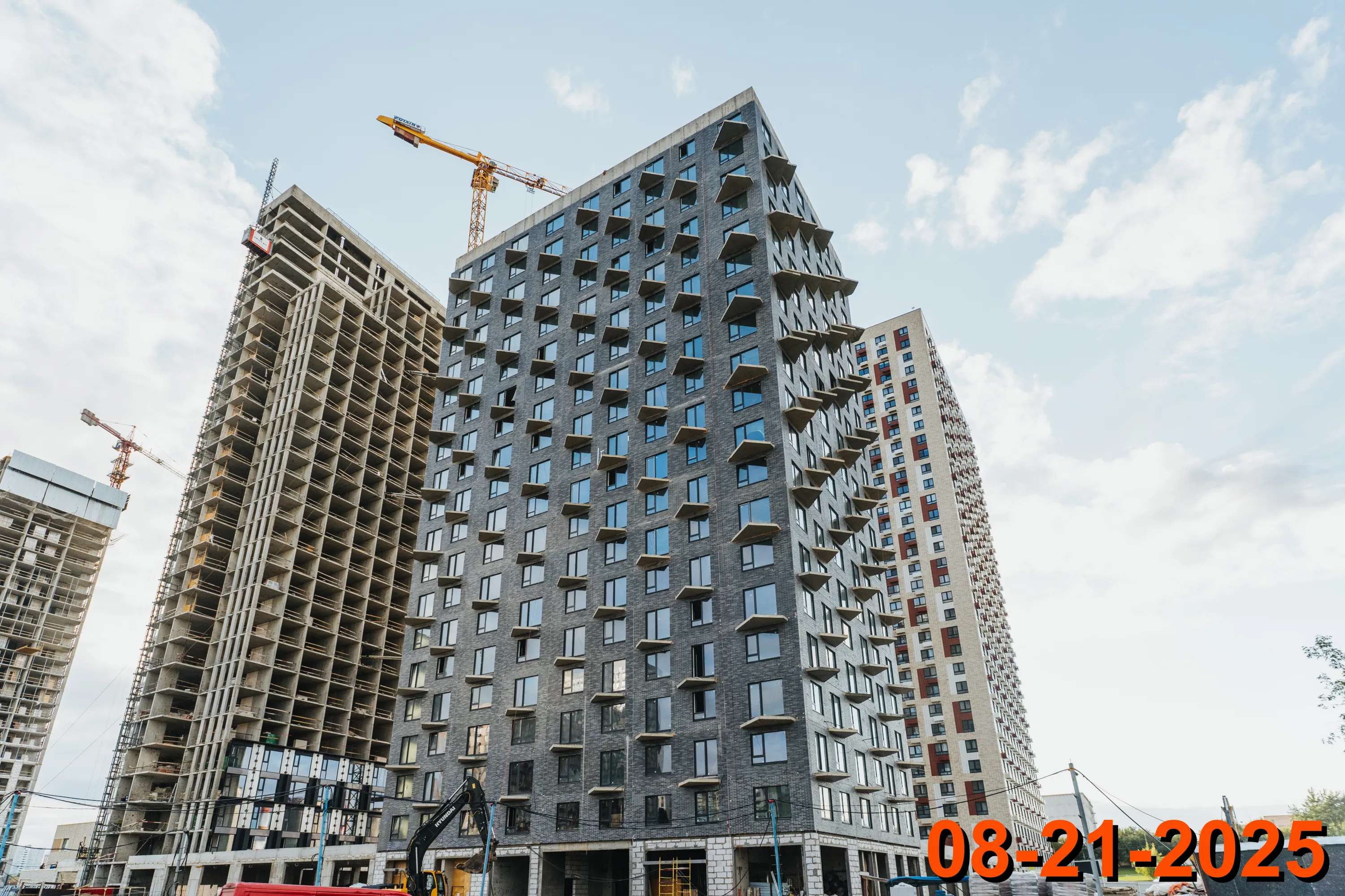 ЖК Бусиновский парк ход строительства