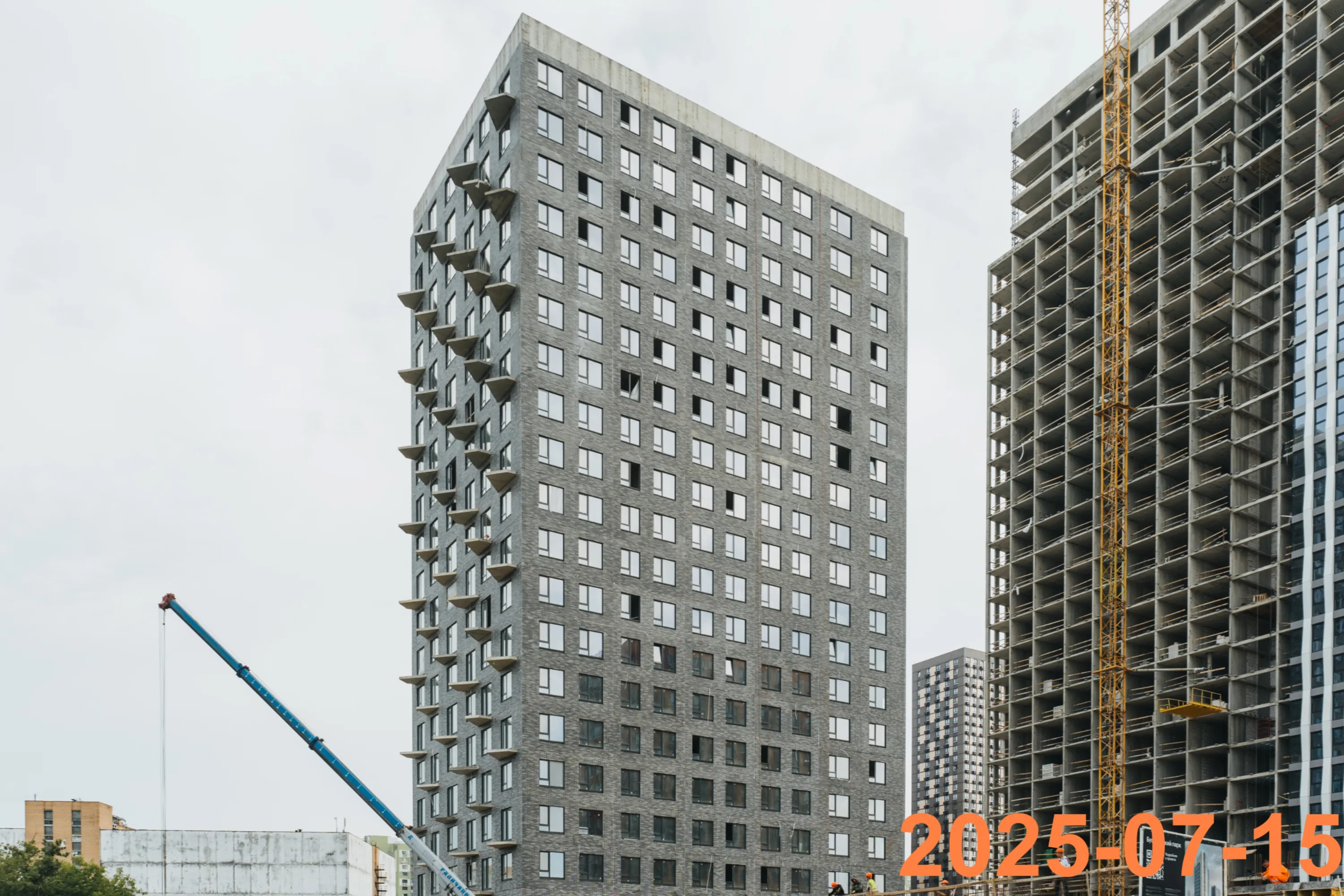 ЖК Бусиновский парк ход строительства