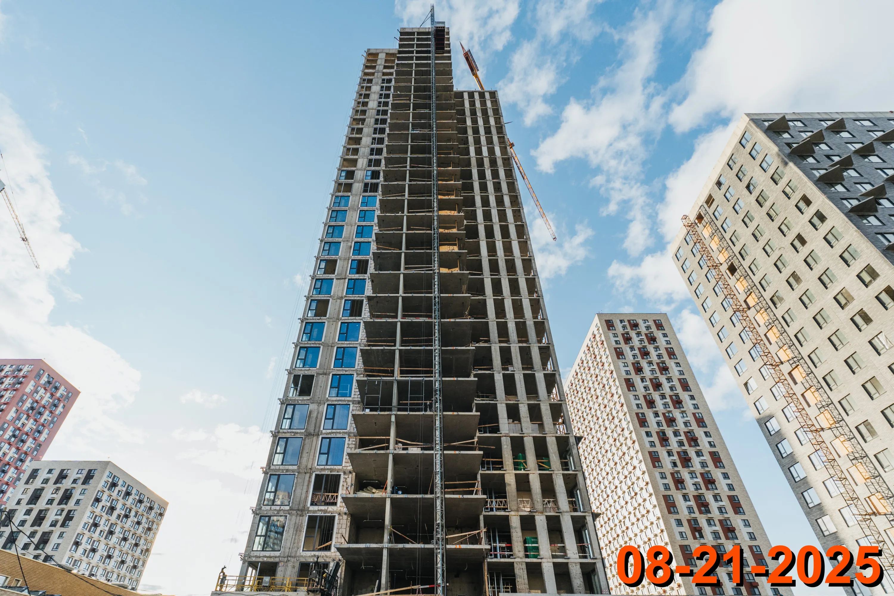 ЖК Бусиновский парк ход строительства