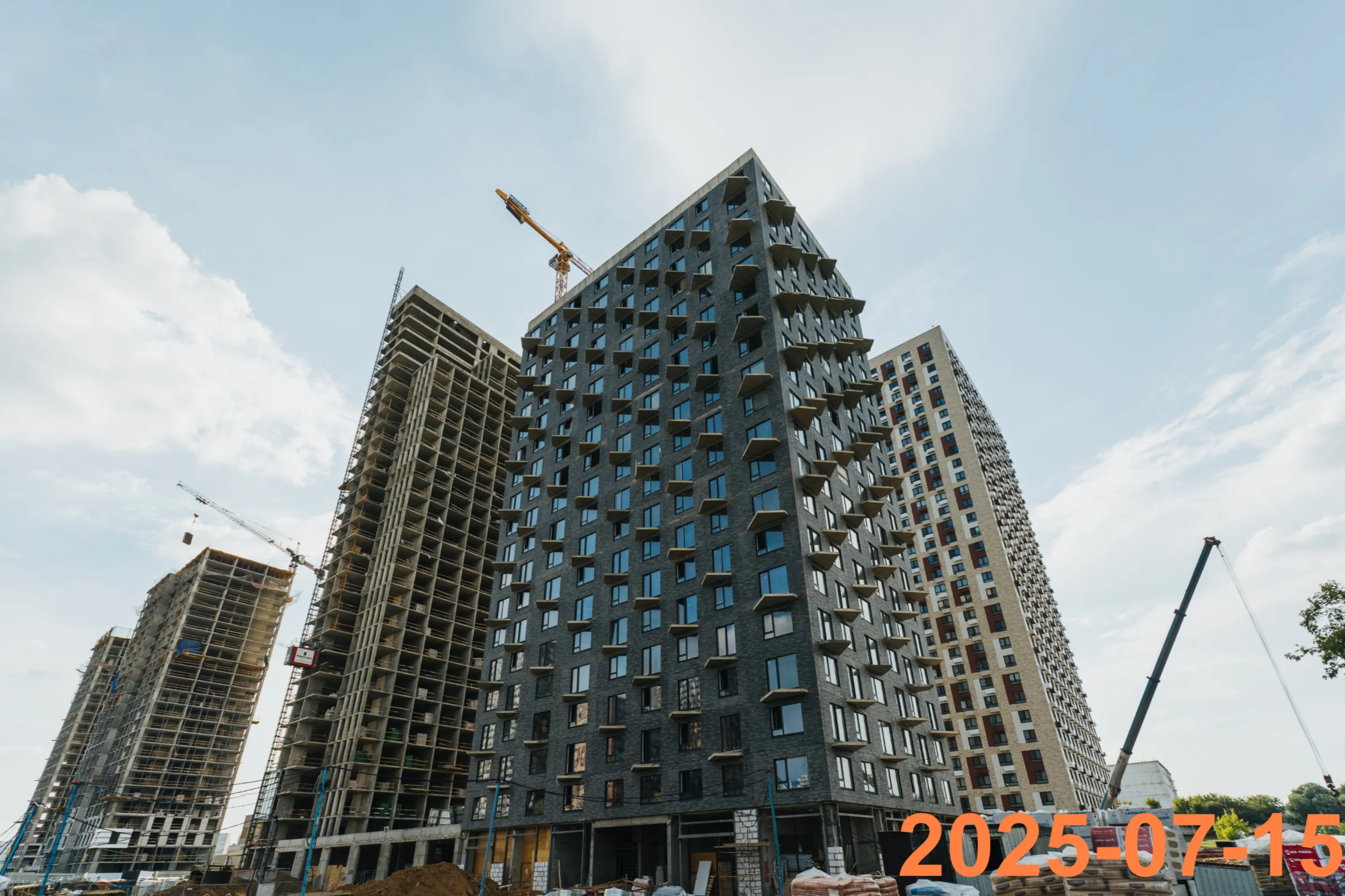 ЖК Бусиновский парк ход строительства