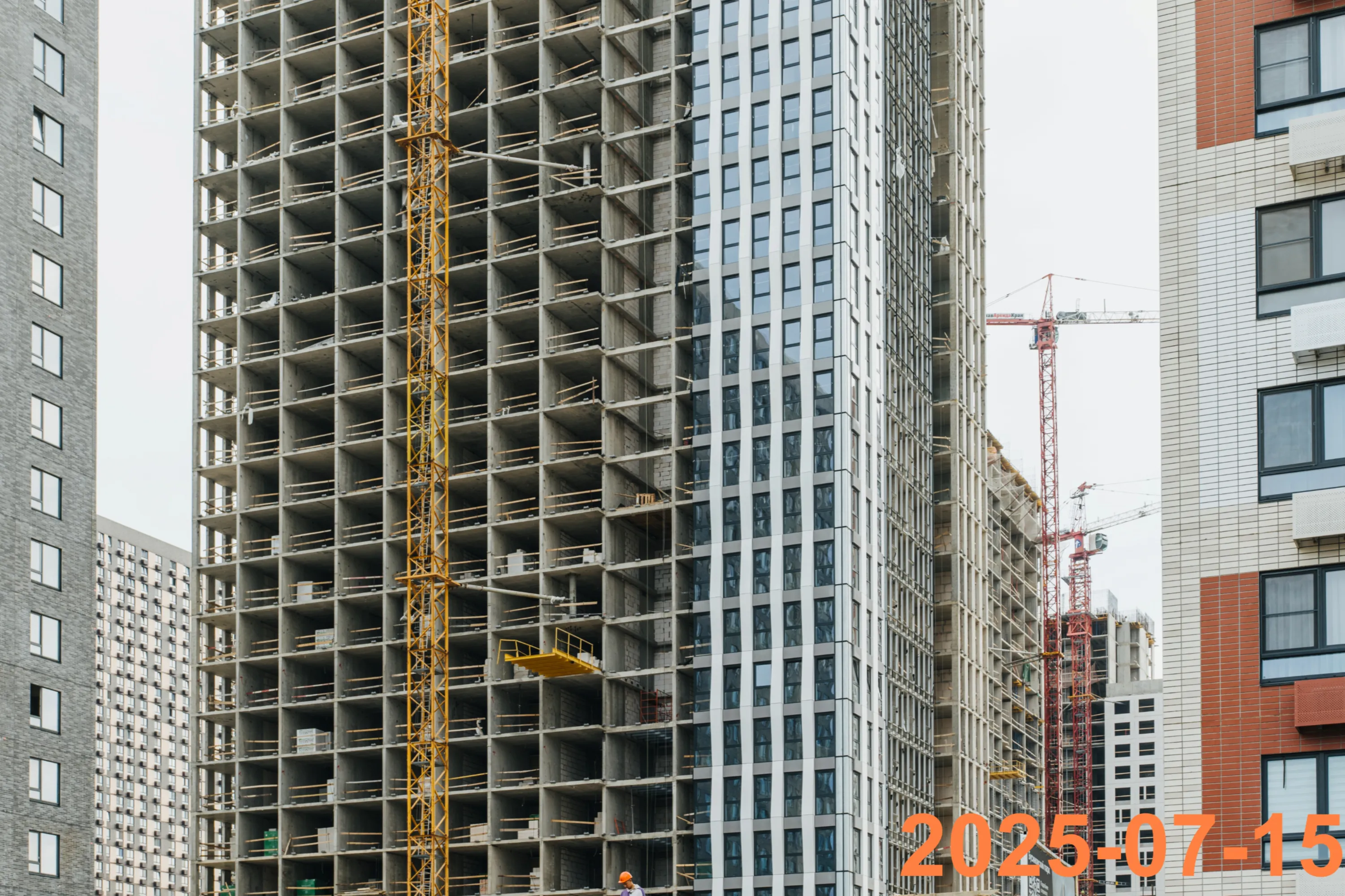 ЖК Бусиновский парк ход строительства