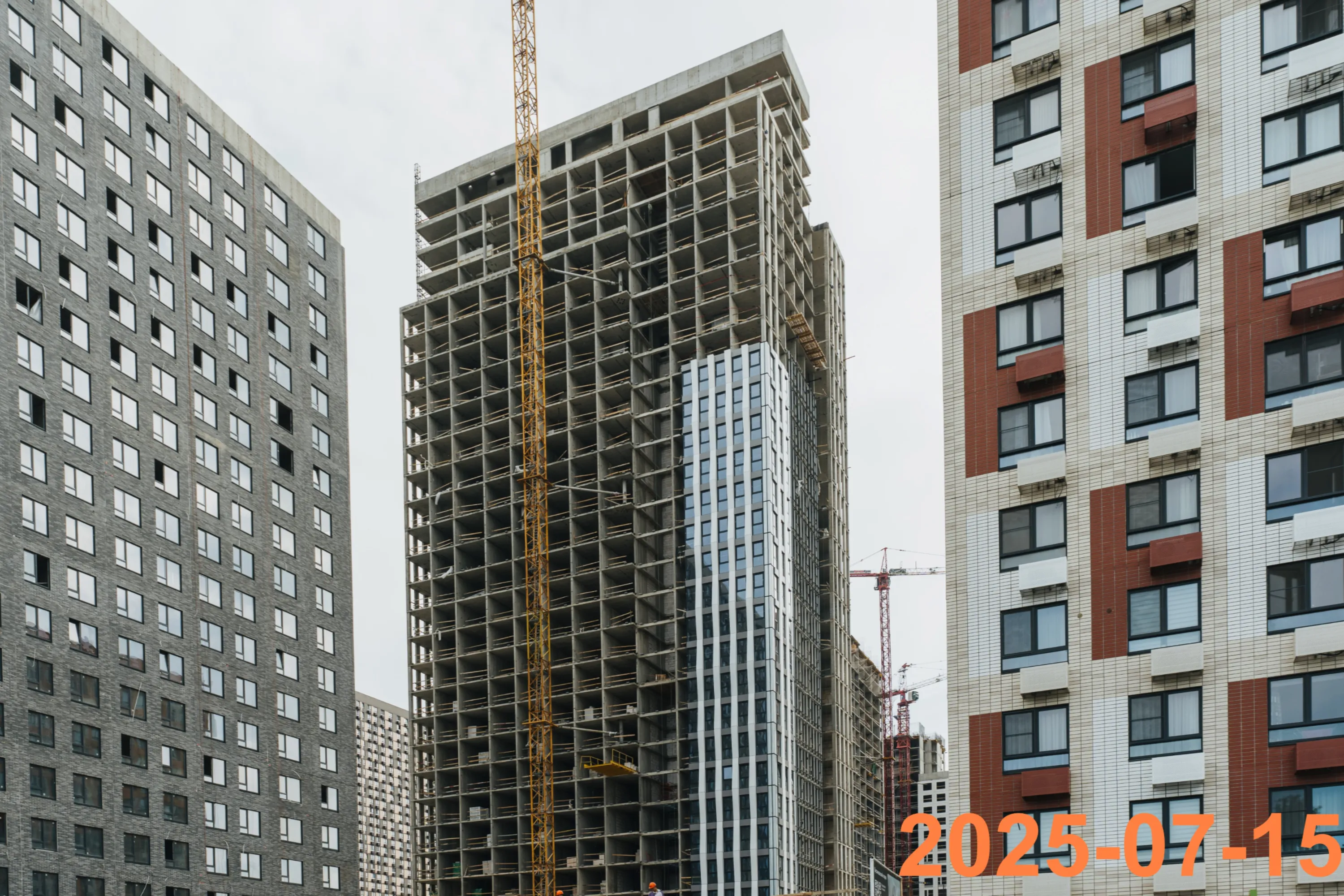 ЖК Бусиновский парк ход строительства