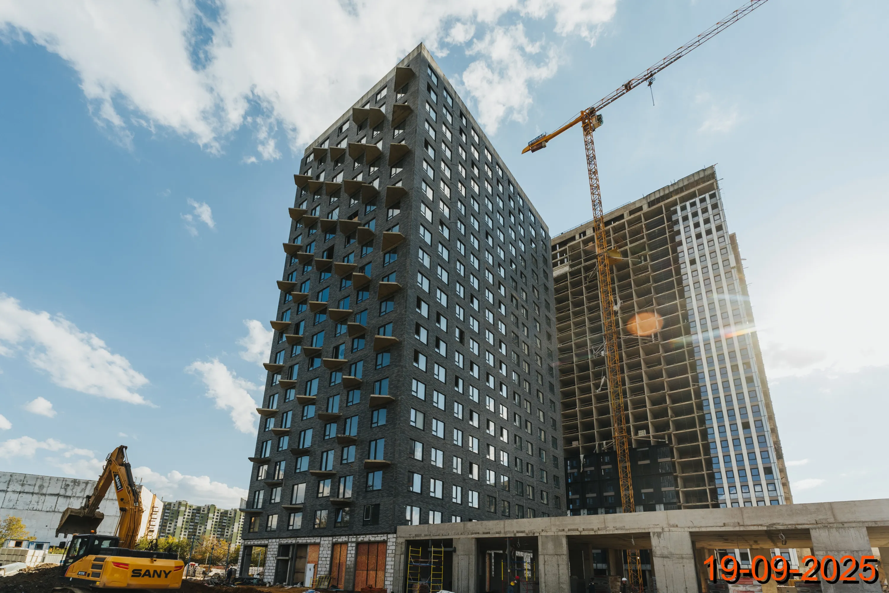 ЖК Бусиновский парк ход строительства