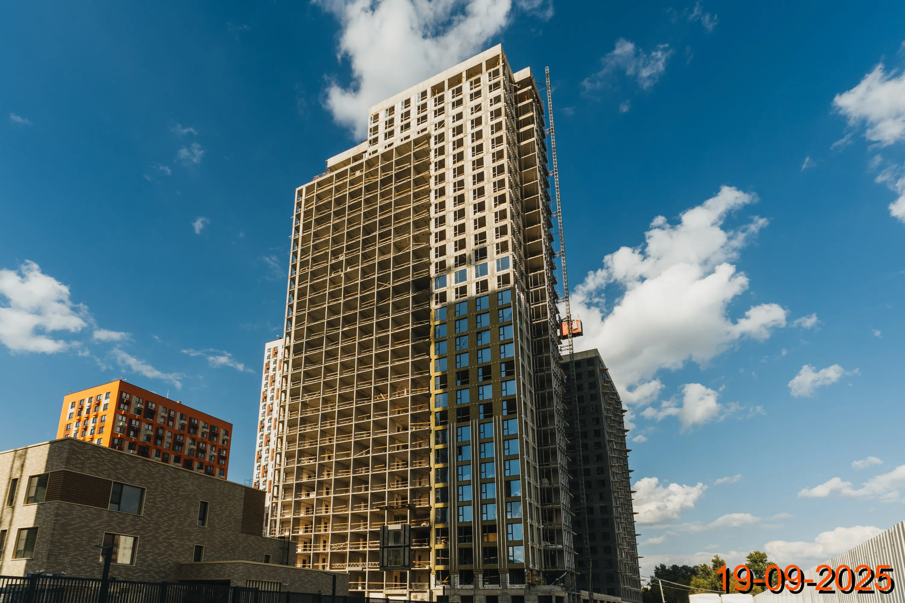 ЖК Бусиновский парк ход строительства