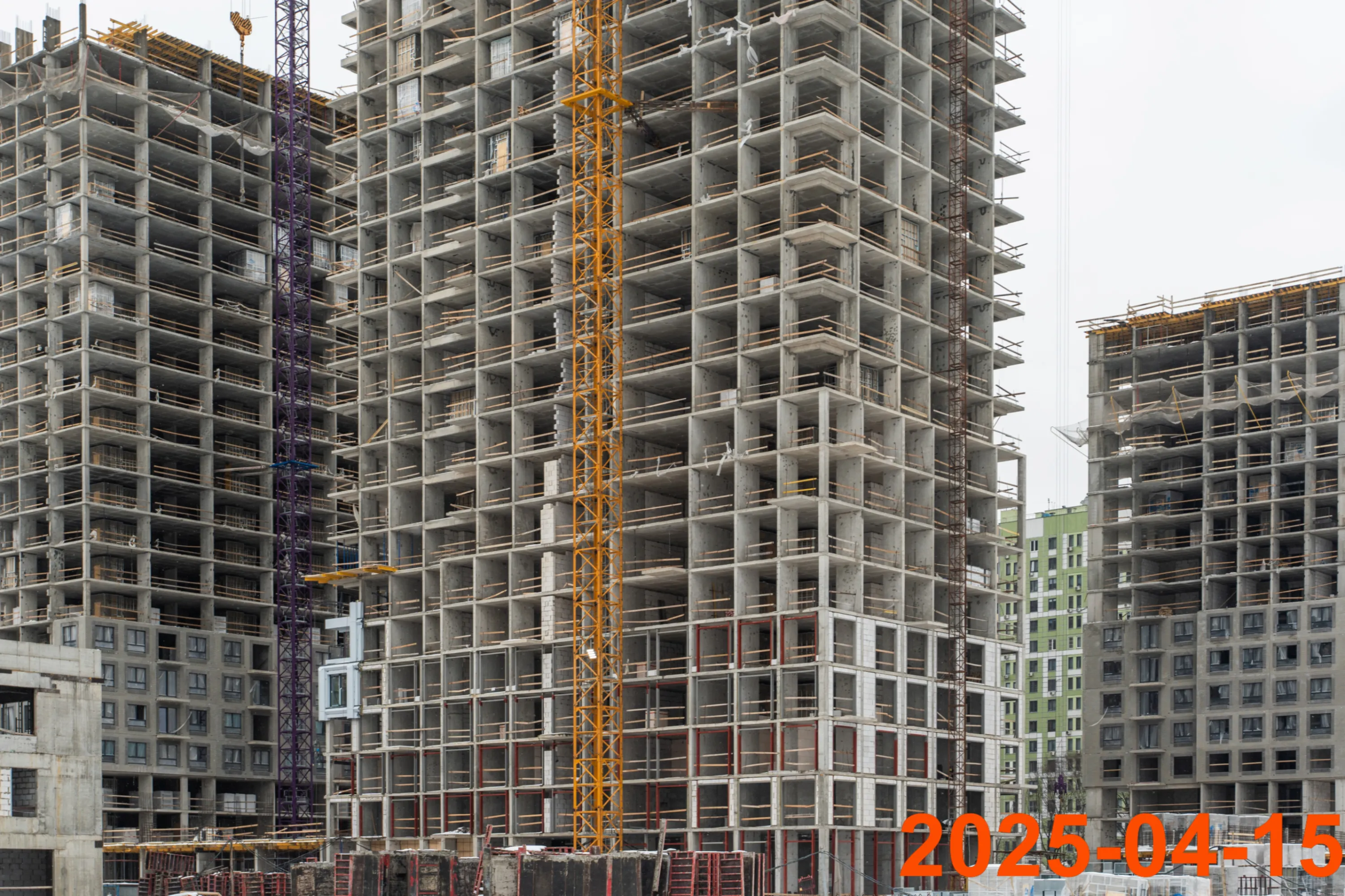 ЖК Бусиновский парк ход строительства