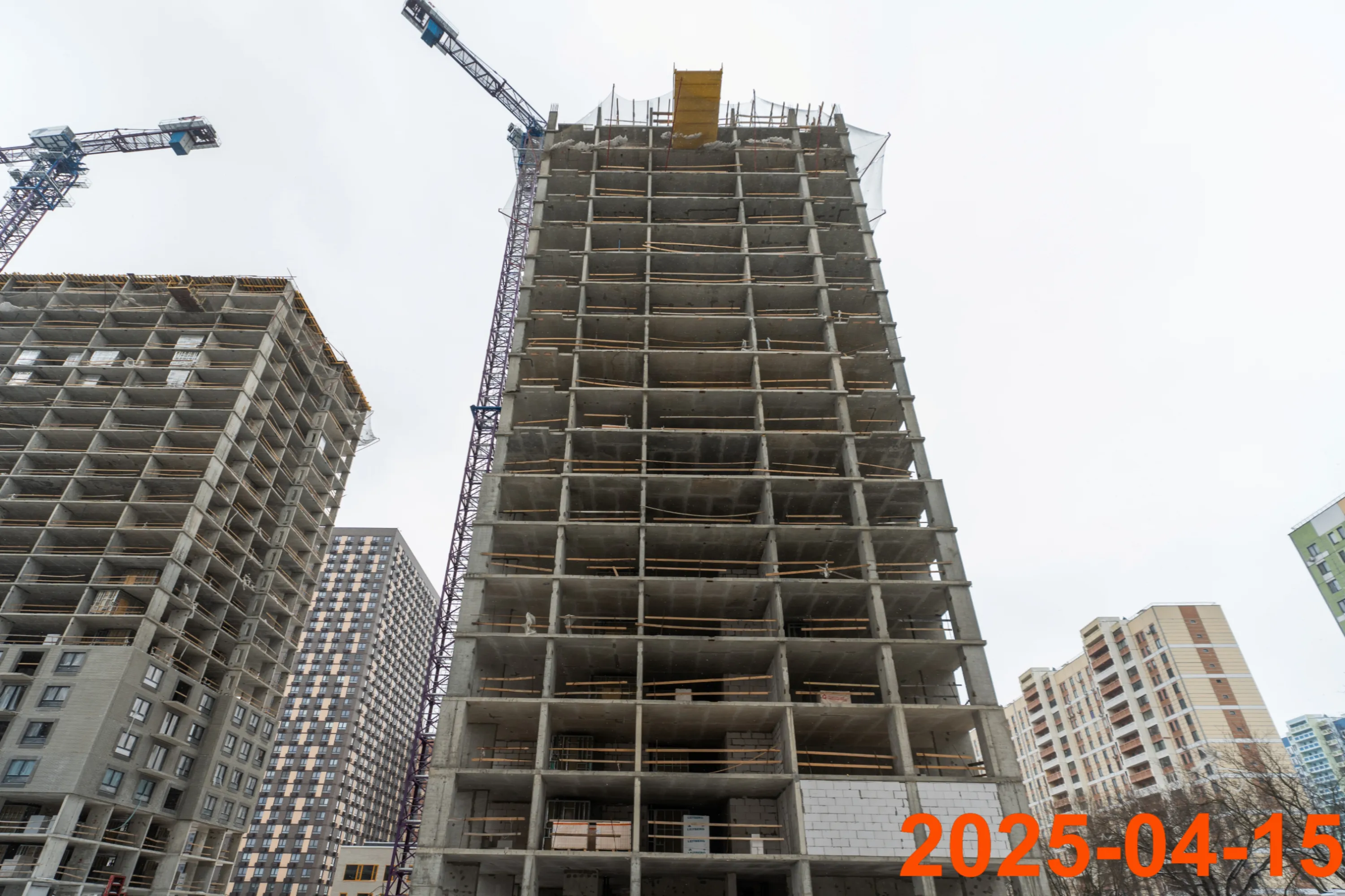 ЖК Бусиновский парк ход строительства