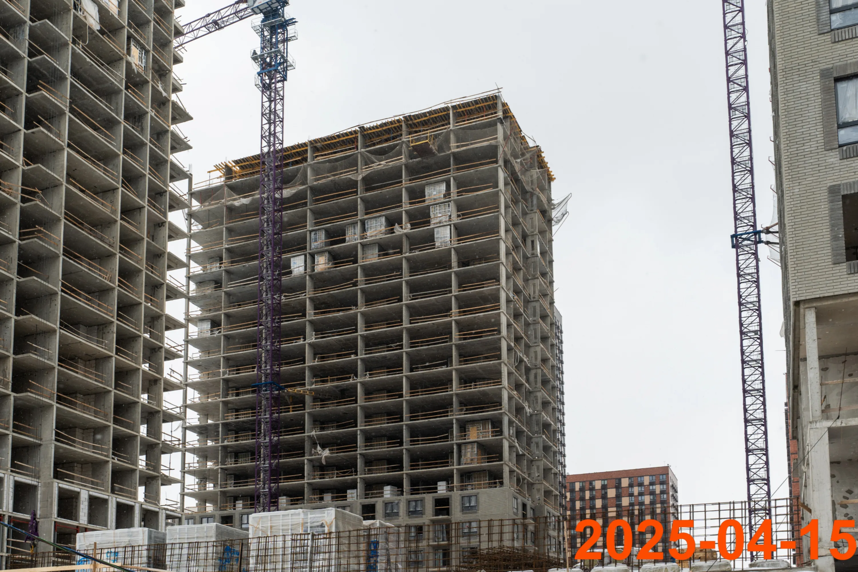 ЖК Бусиновский парк ход строительства