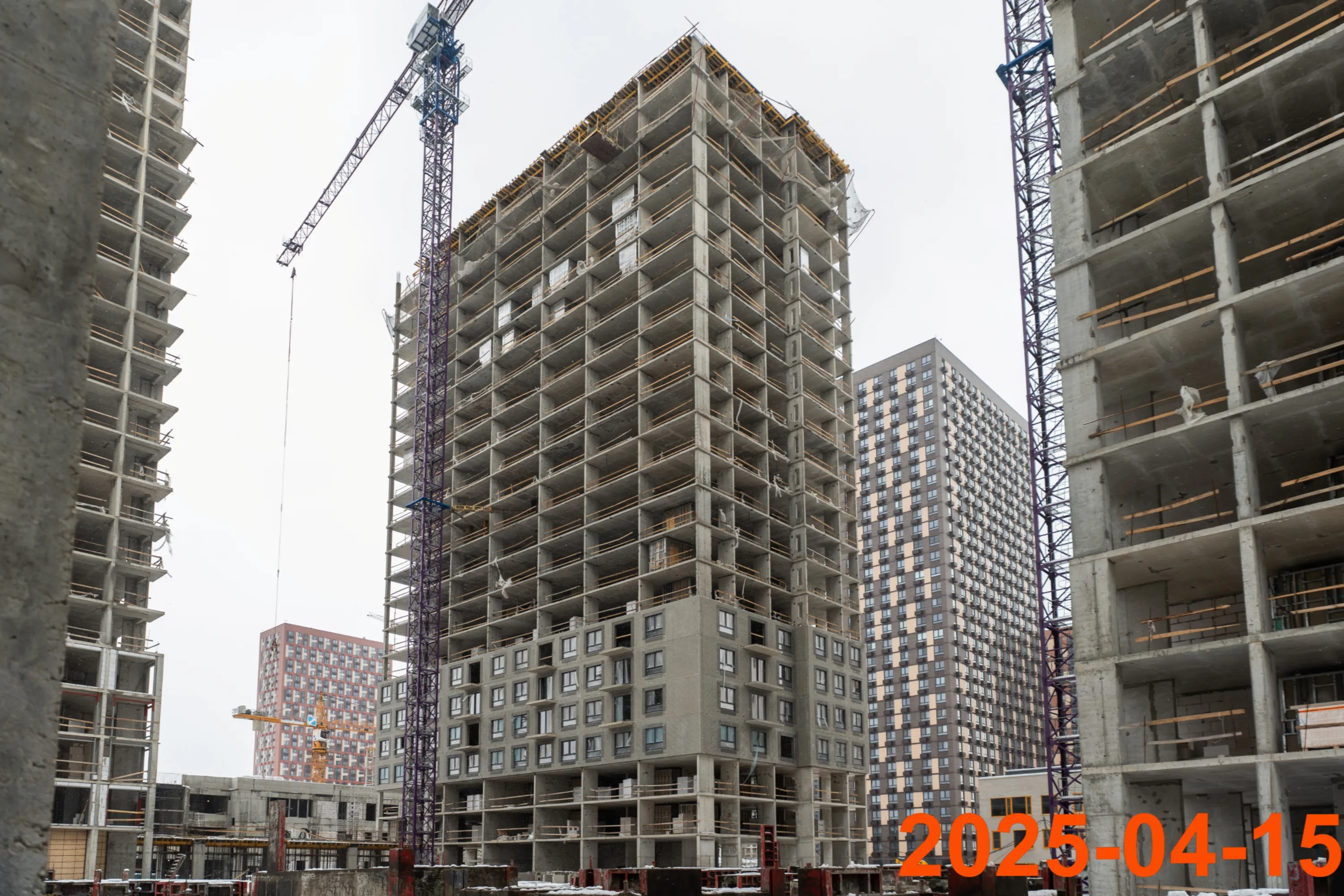 ЖК Бусиновский парк ход строительства