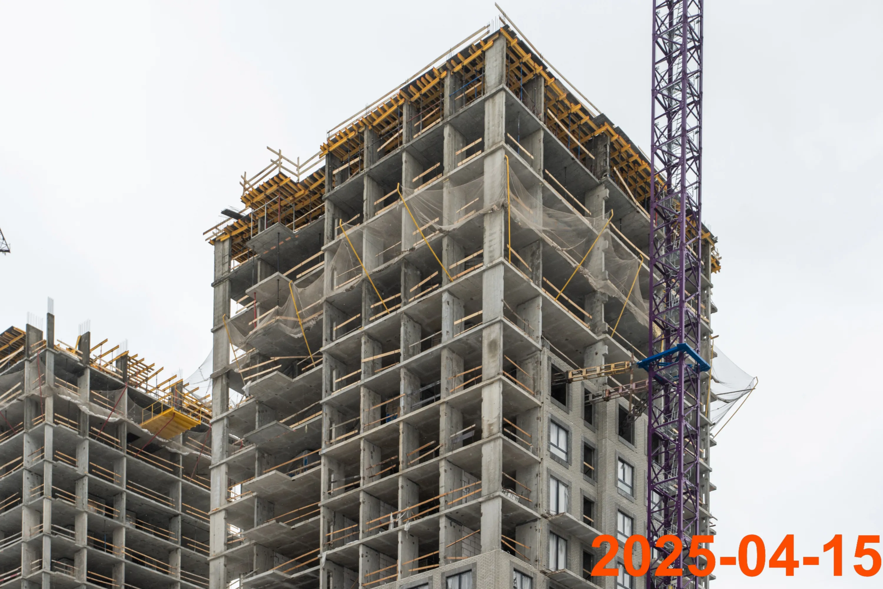 ЖК Бусиновский парк ход строительства