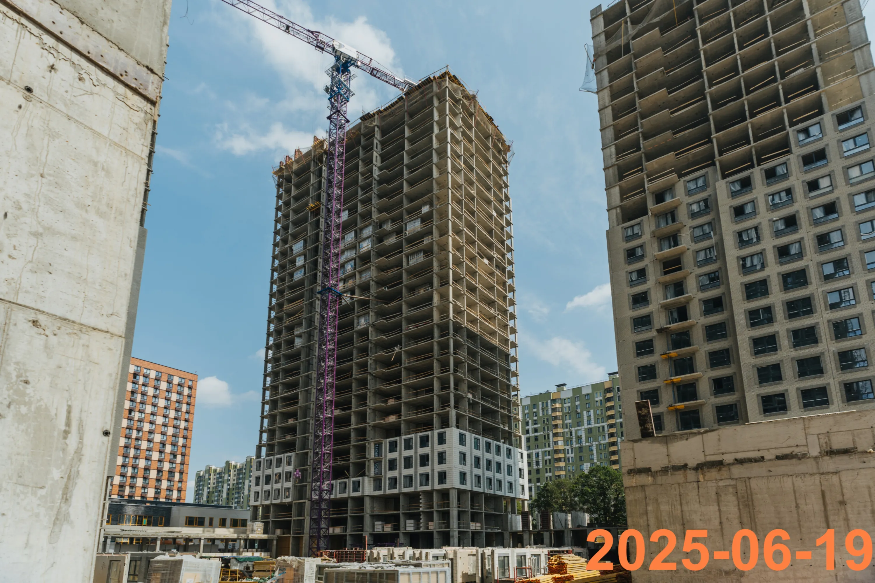 ЖК Бусиновский парк ход строительства