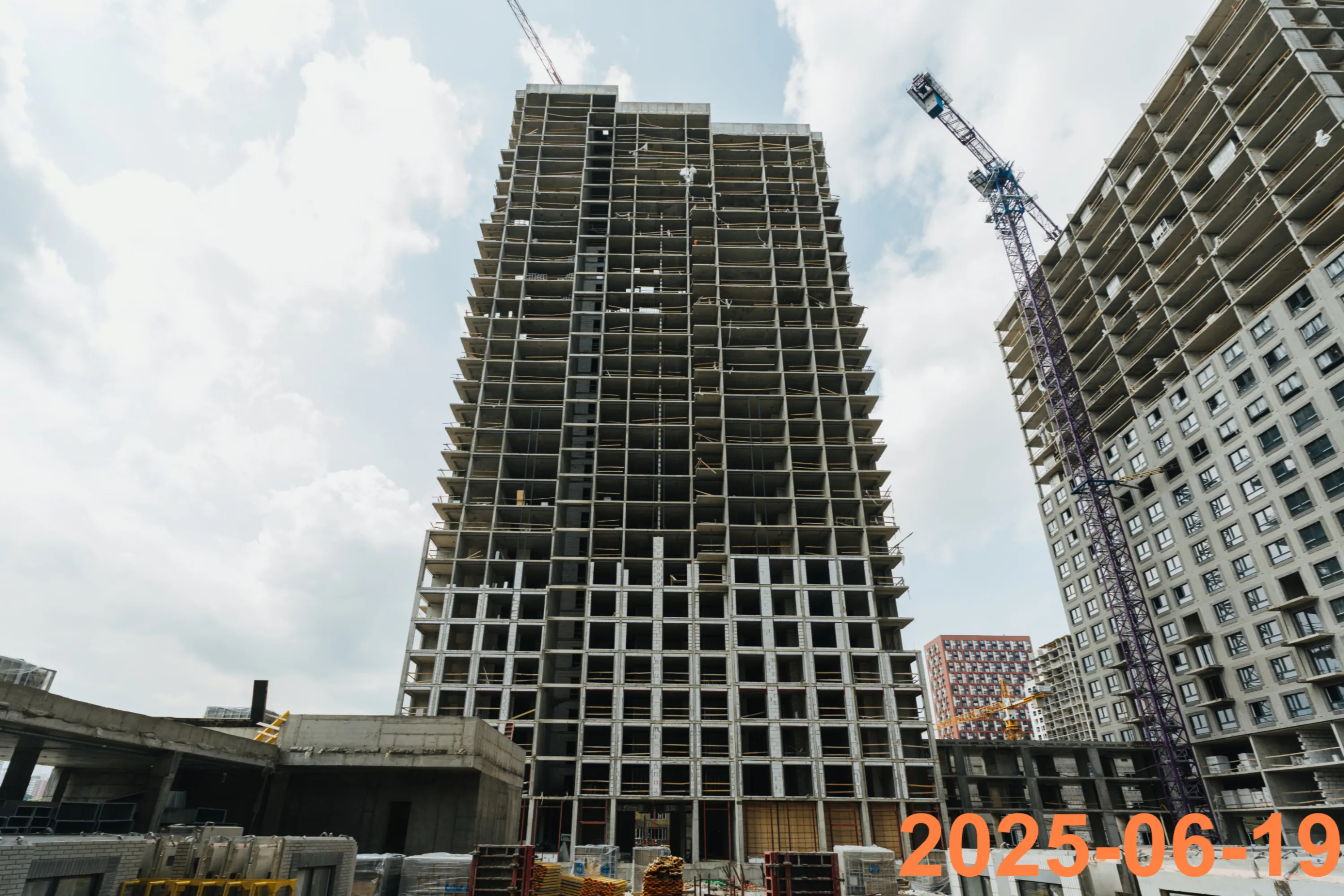 ЖК Бусиновский парк ход строительства