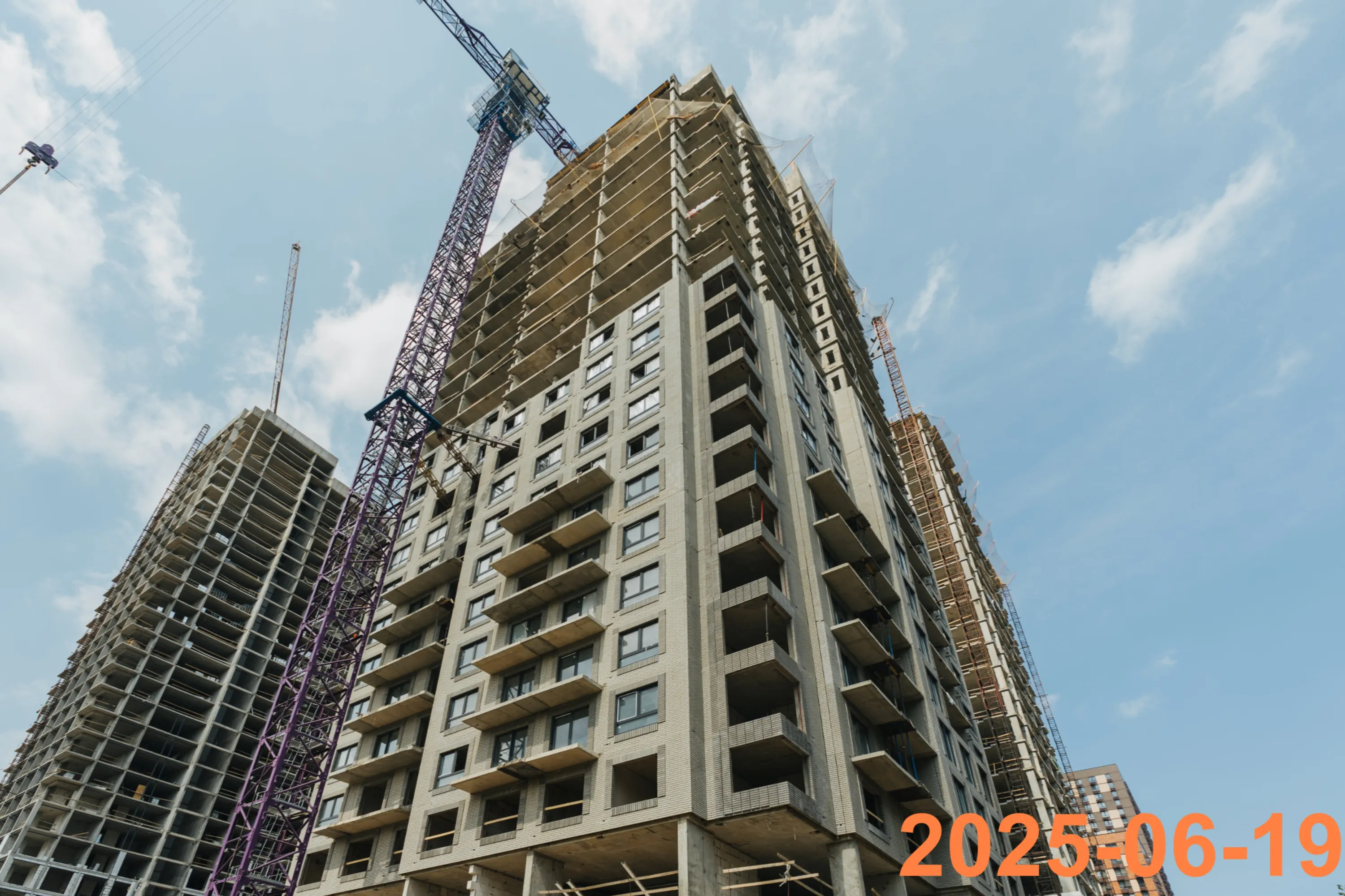 ЖК Бусиновский парк ход строительства