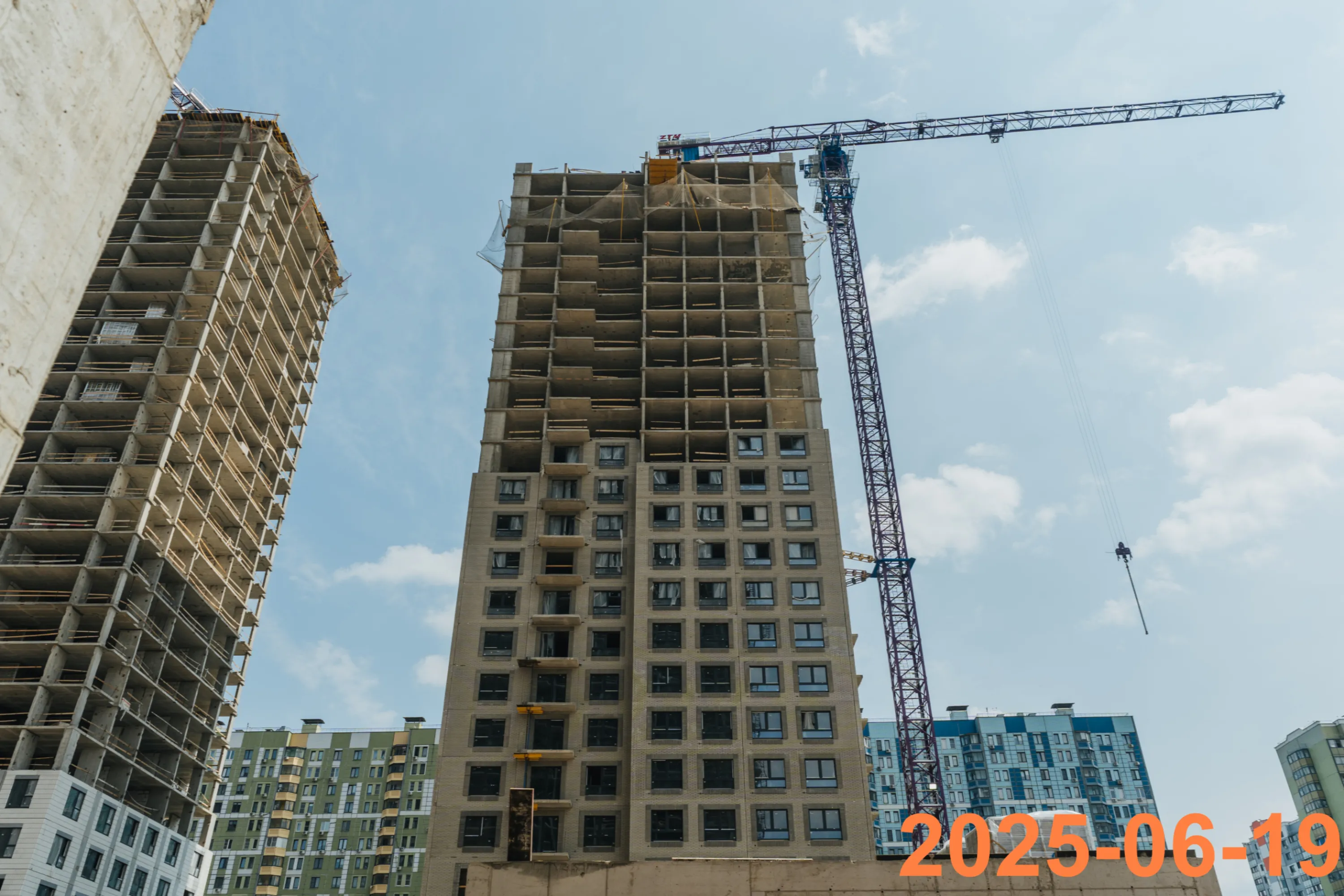 ЖК Бусиновский парк ход строительства