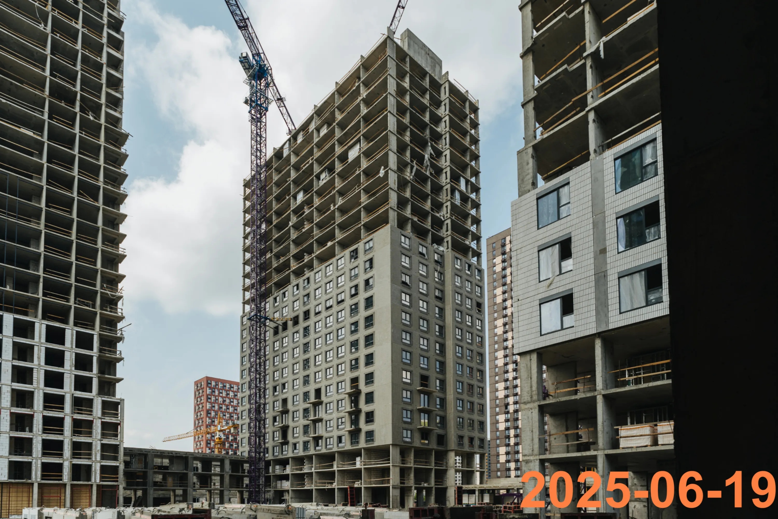 ЖК Бусиновский парк ход строительства