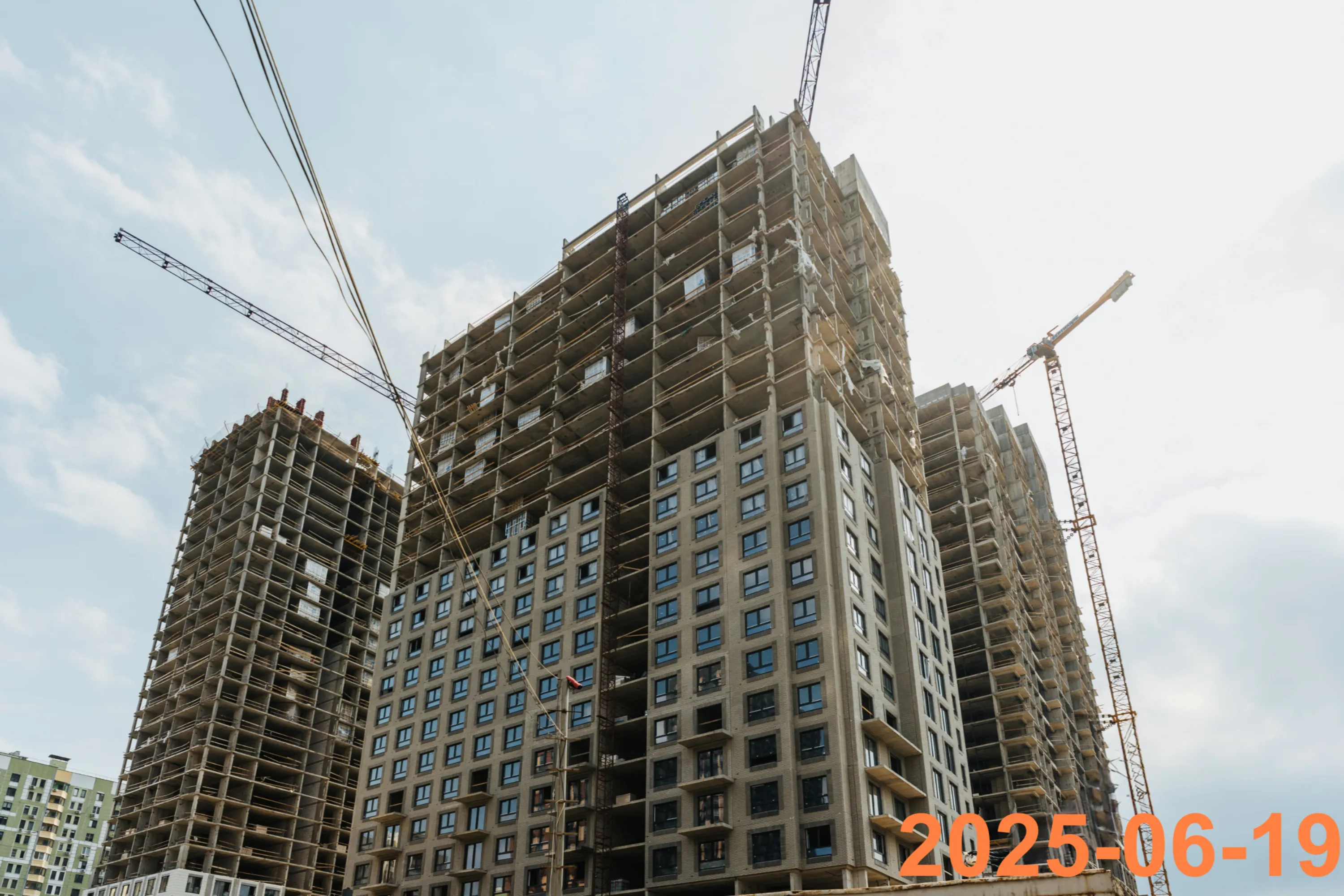 ЖК Бусиновский парк ход строительства