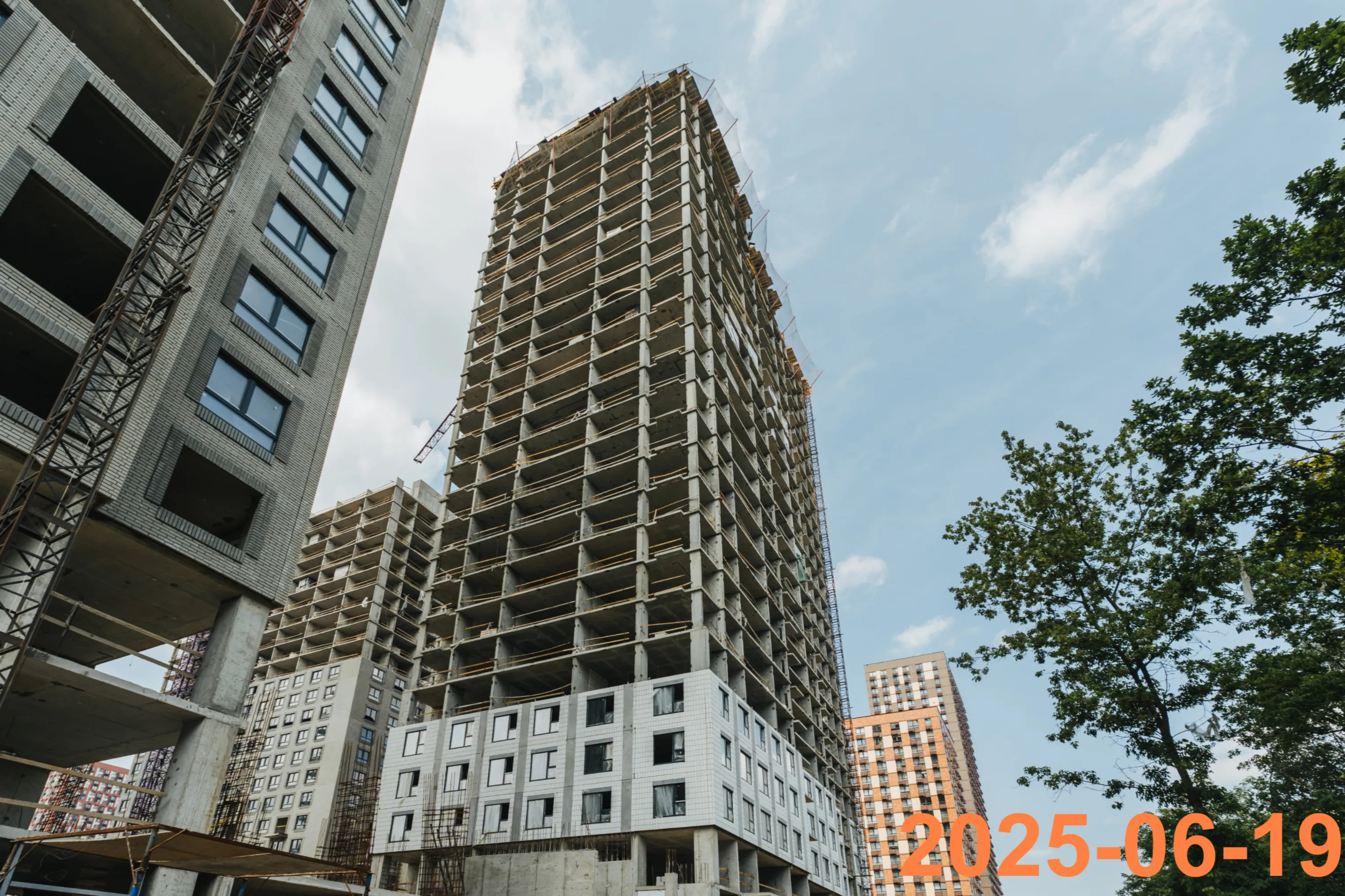 ЖК Бусиновский парк ход строительства