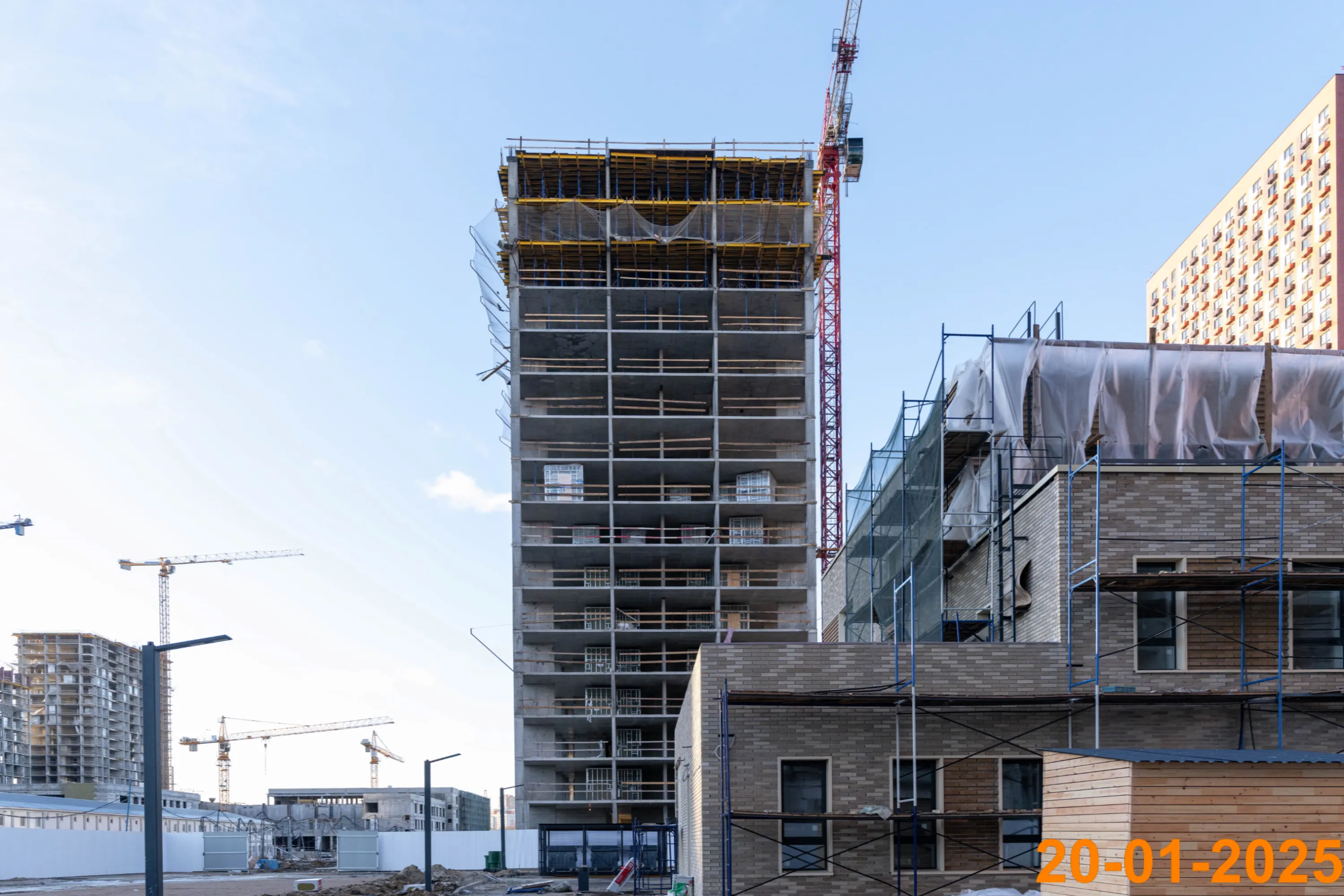 ЖК Бусиновский парк ход строительства