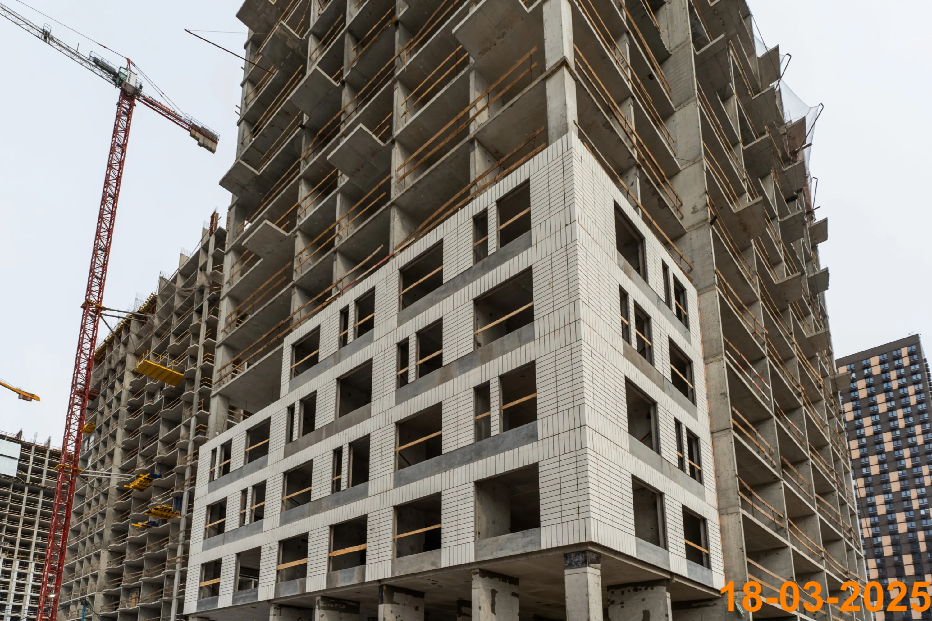 ЖК Бусиновский парк ход строительства