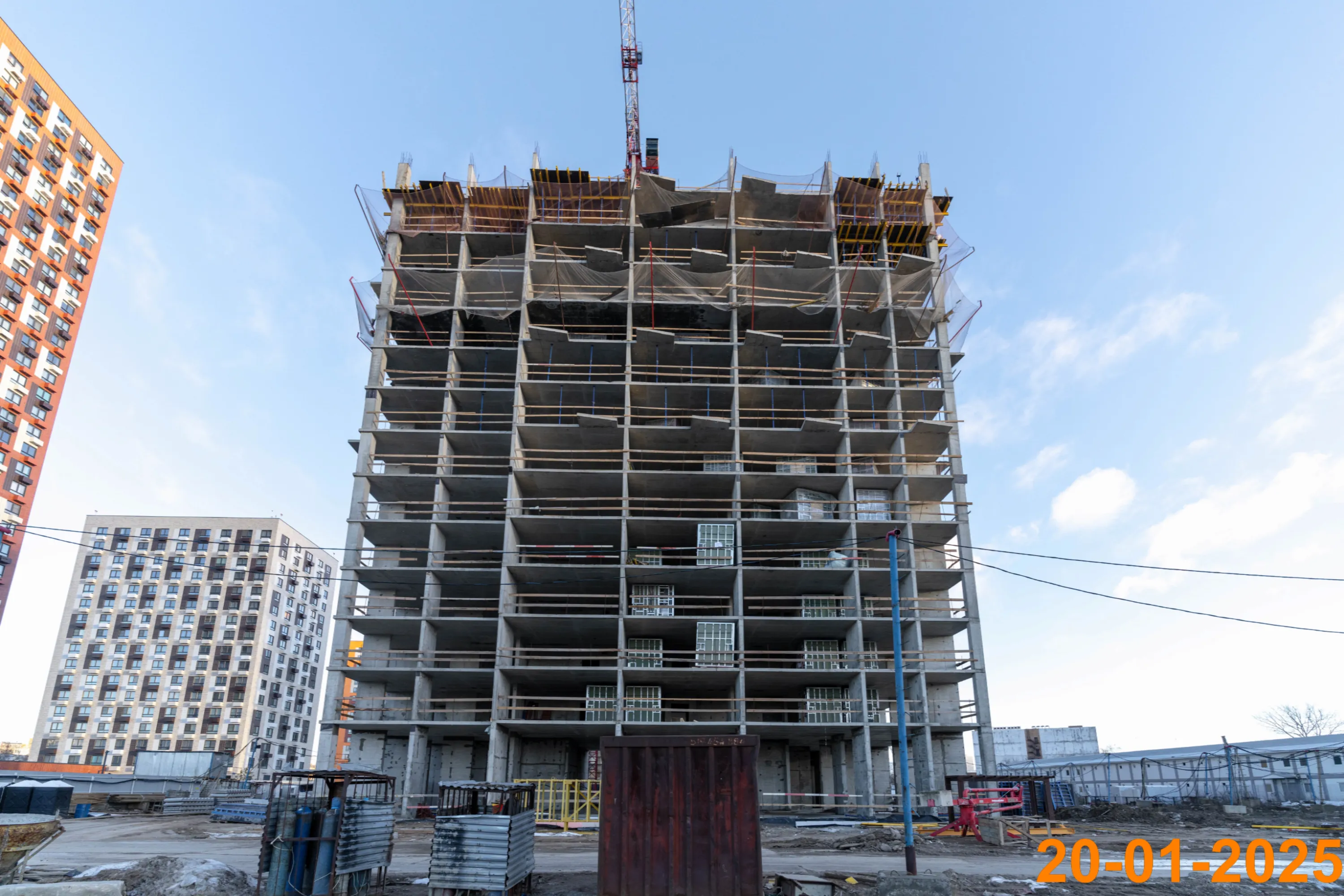 ЖК Бусиновский парк ход строительства