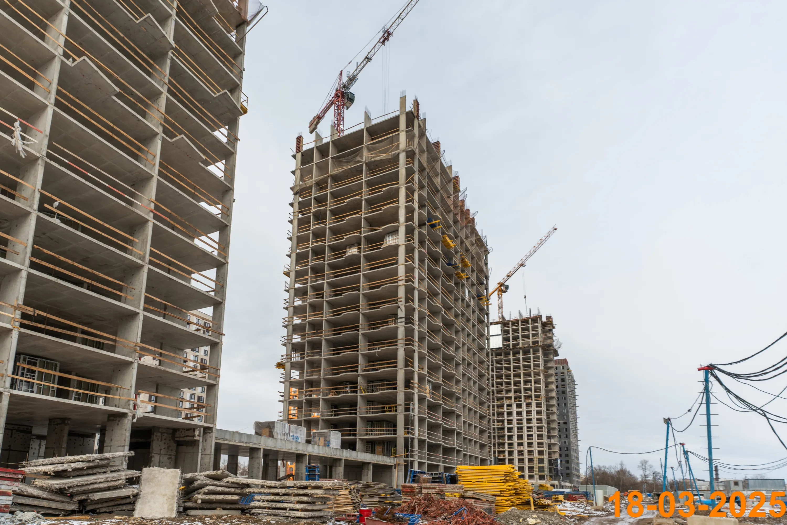 ЖК Бусиновский парк ход строительства