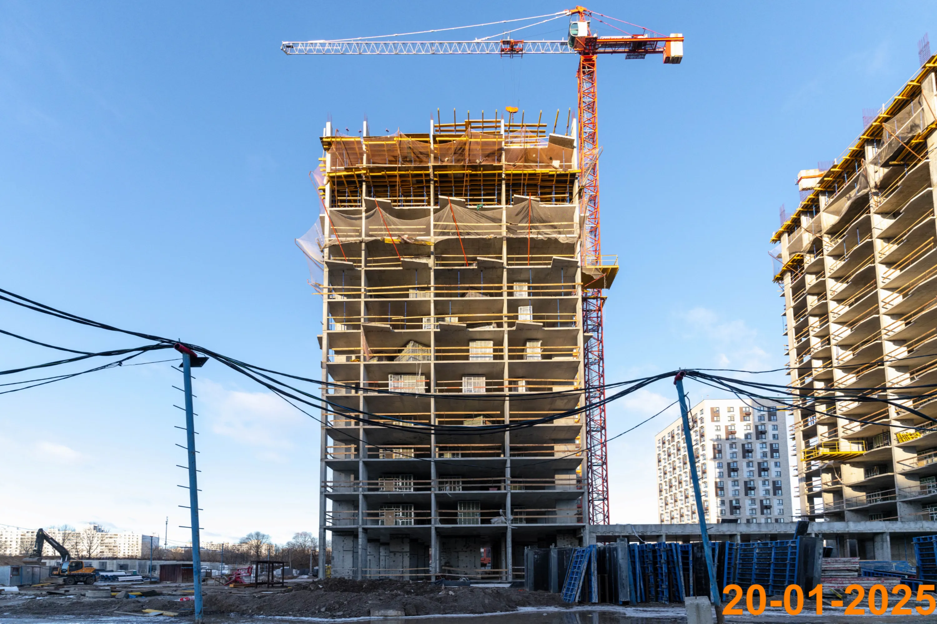 ЖК Бусиновский парк ход строительства