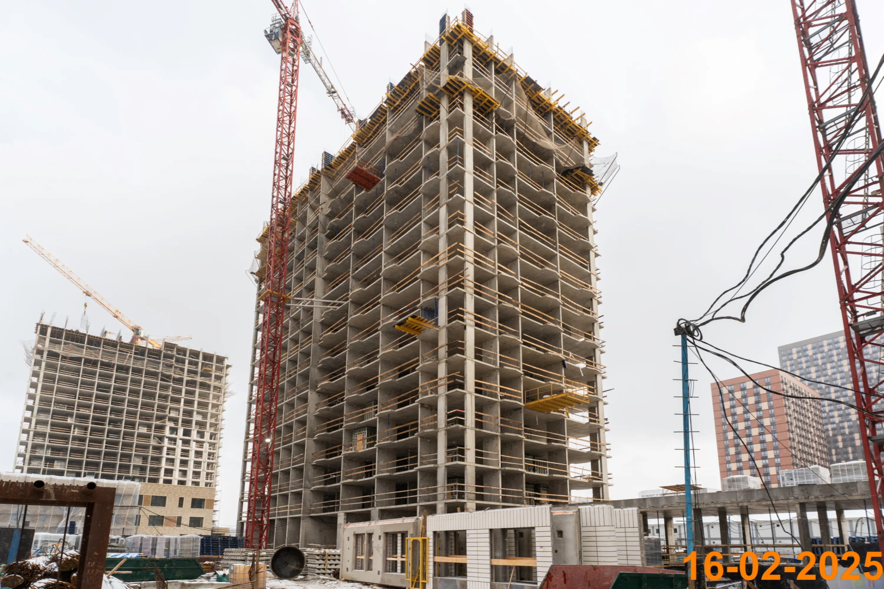 ЖК Бусиновский парк ход строительства