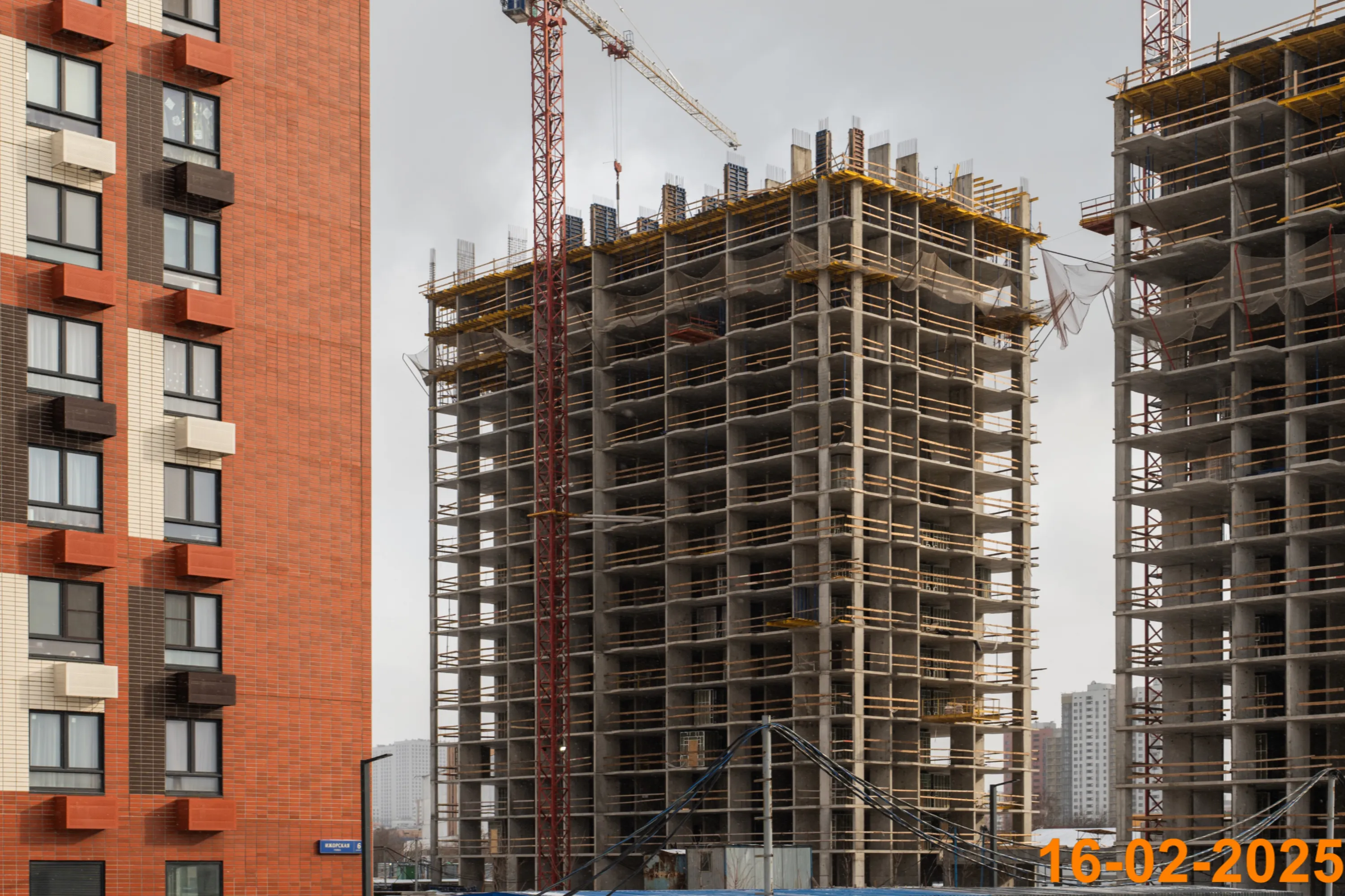 ЖК Бусиновский парк ход строительства