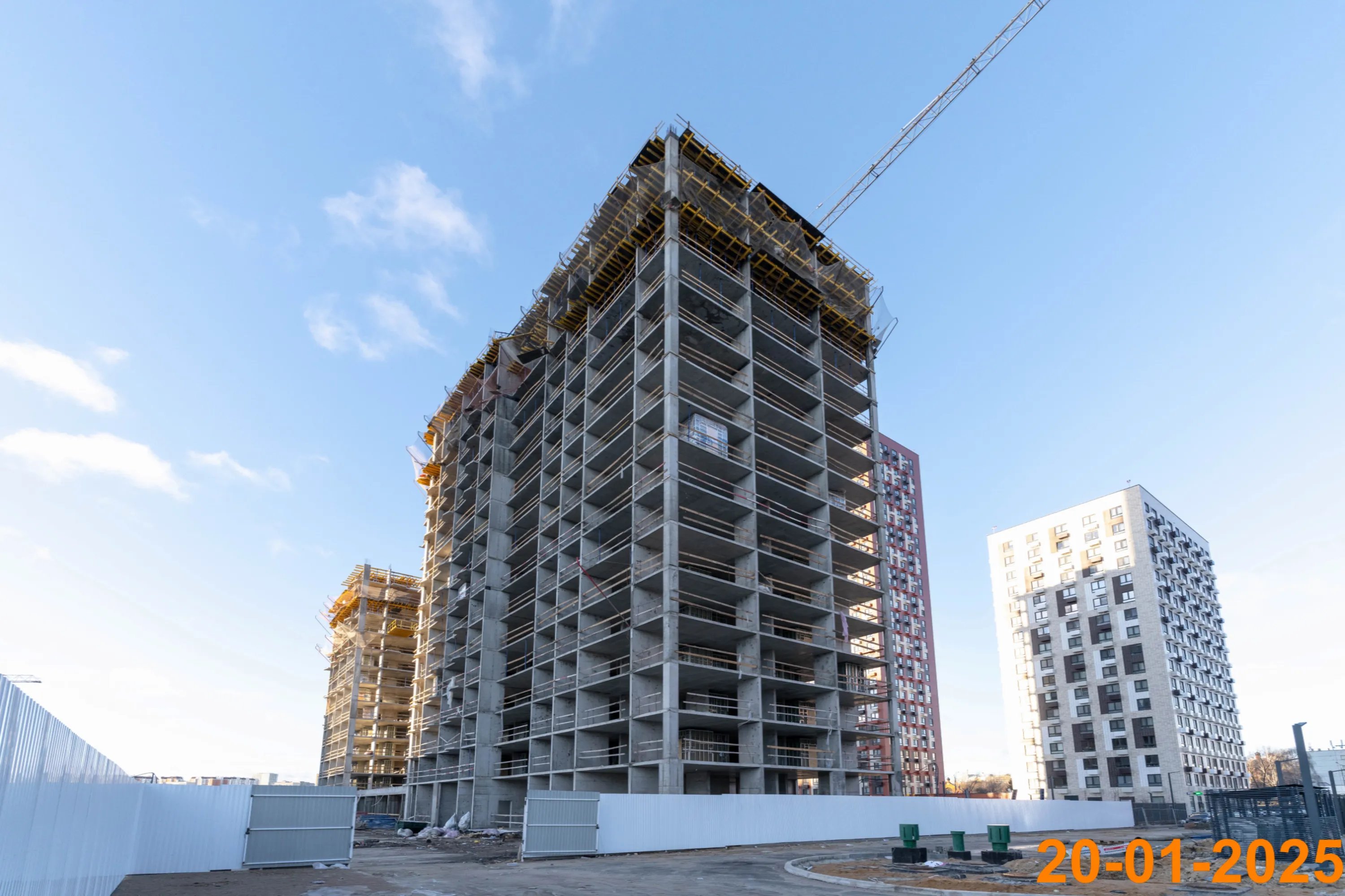 ЖК Бусиновский парк ход строительства