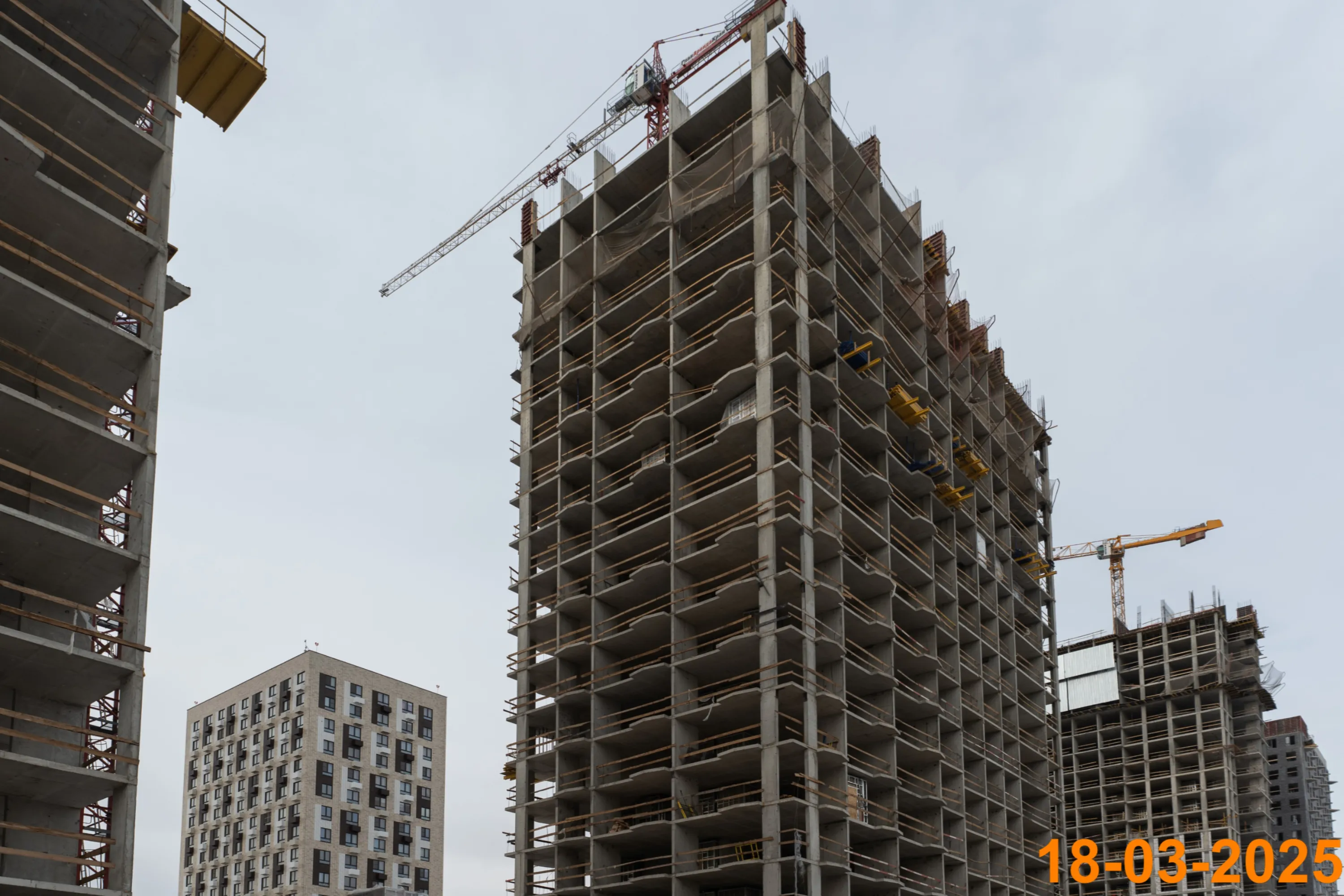 ЖК Бусиновский парк ход строительства