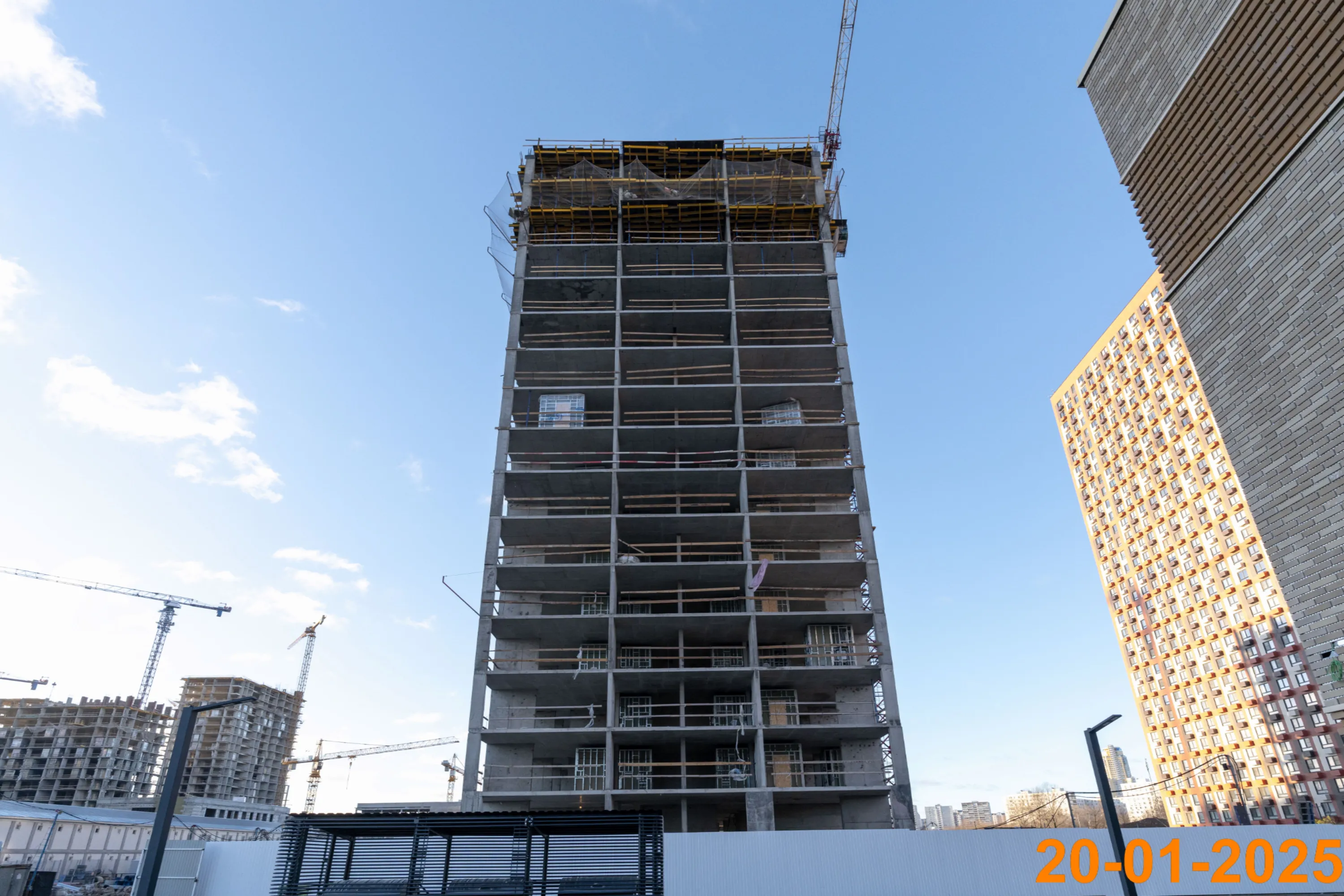 ЖК Бусиновский парк ход строительства