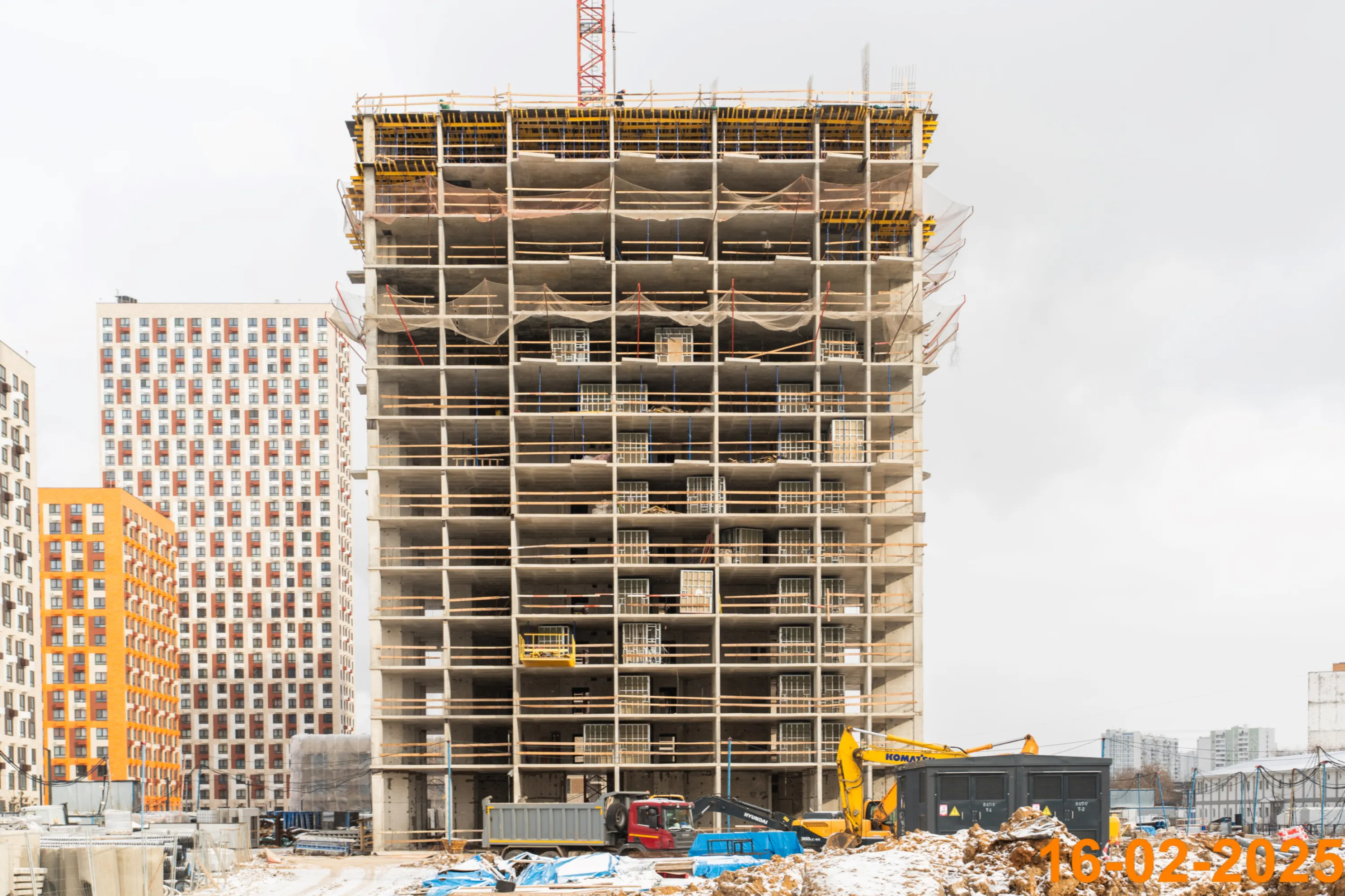 ЖК Бусиновский парк ход строительства