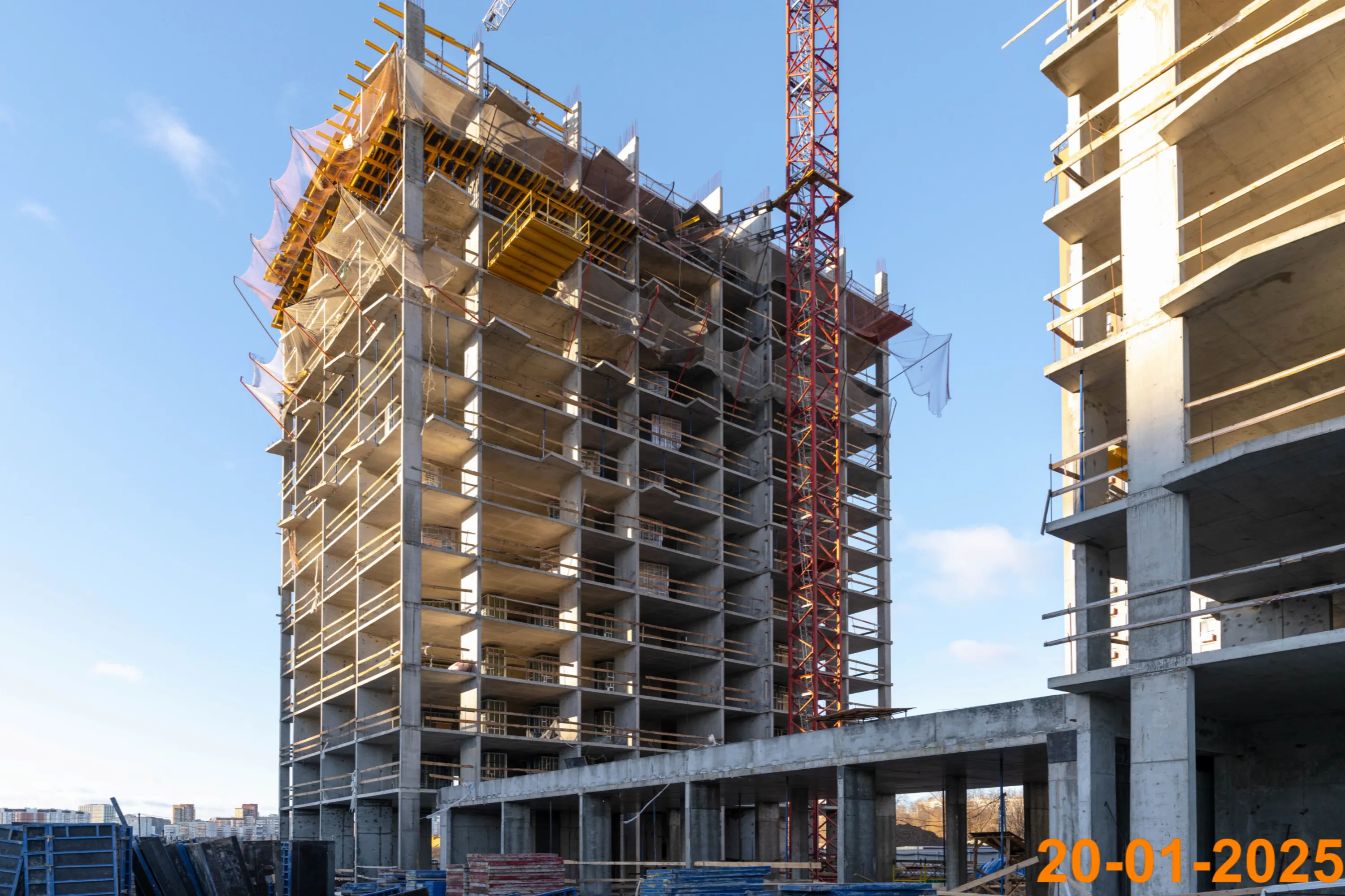 ЖК Бусиновский парк ход строительства