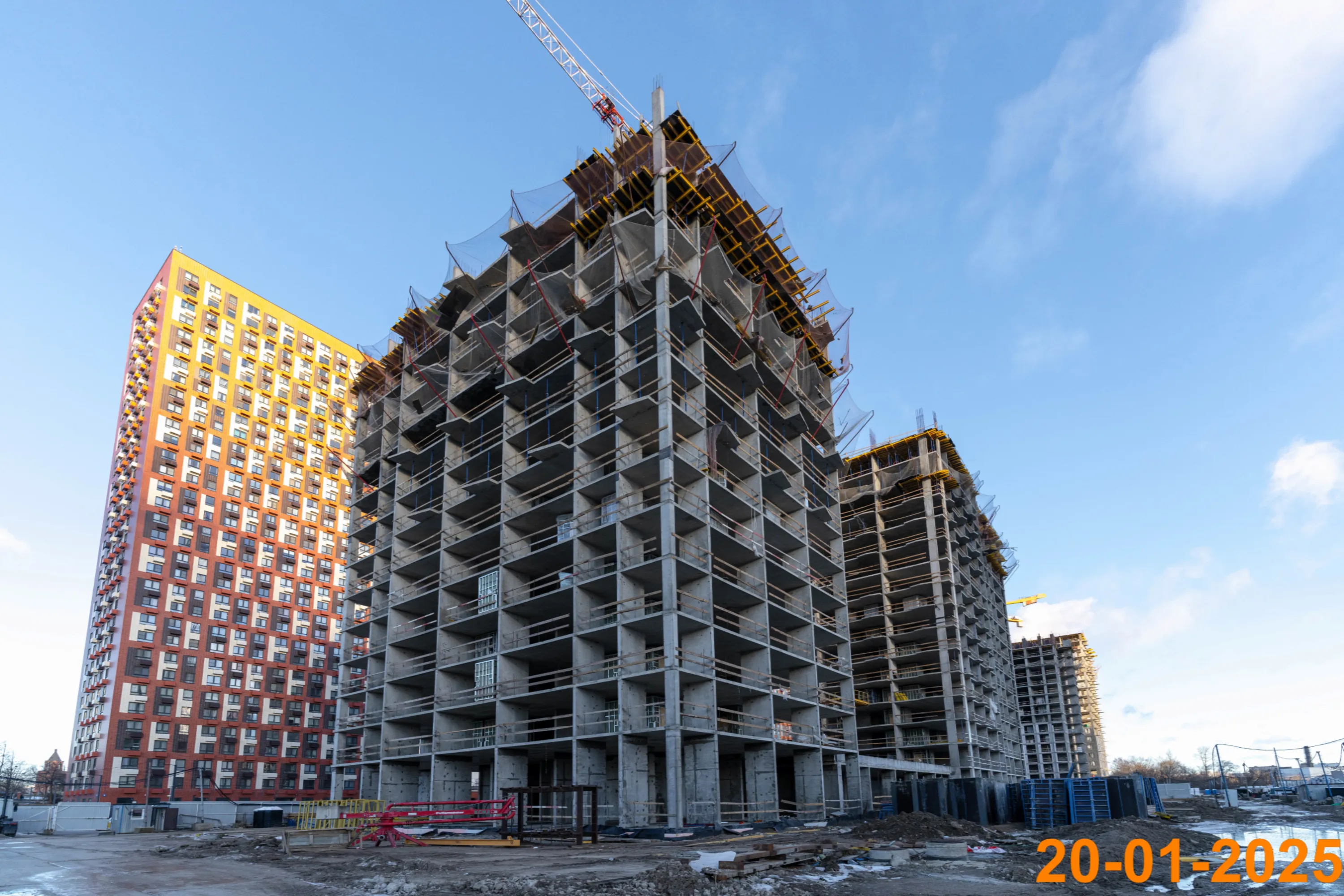 ЖК Бусиновский парк ход строительства