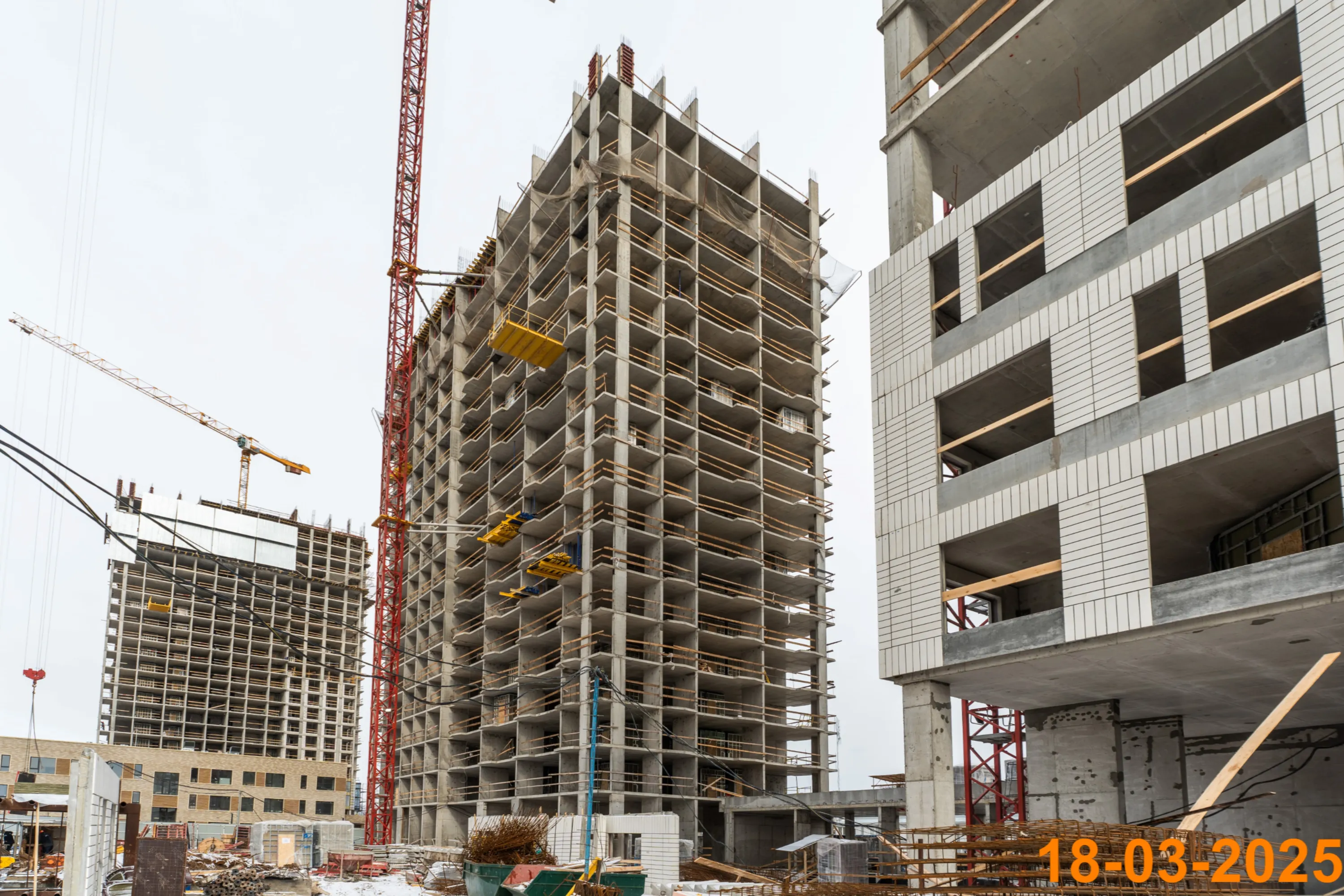 ЖК Бусиновский парк ход строительства