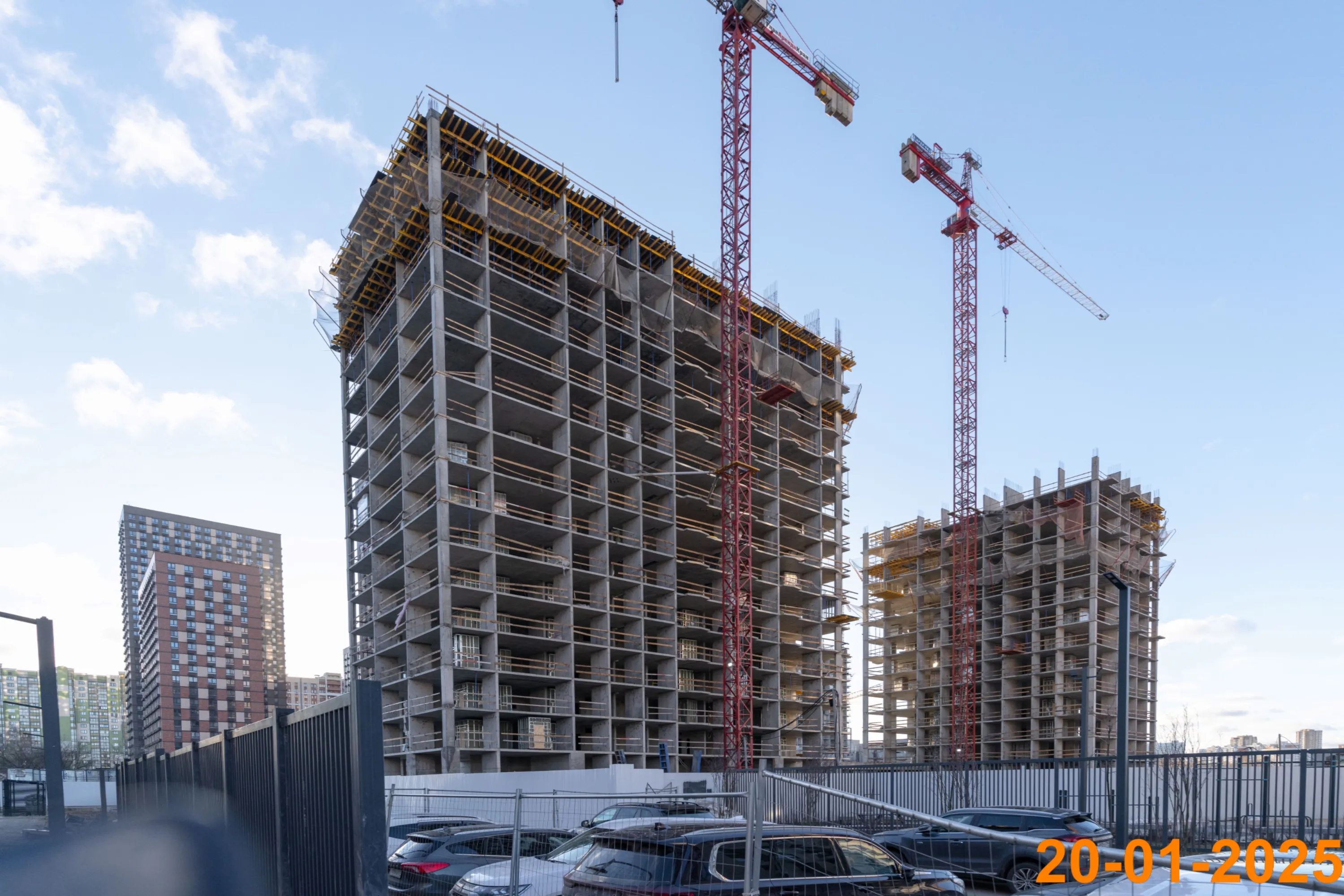 ЖК Бусиновский парк ход строительства