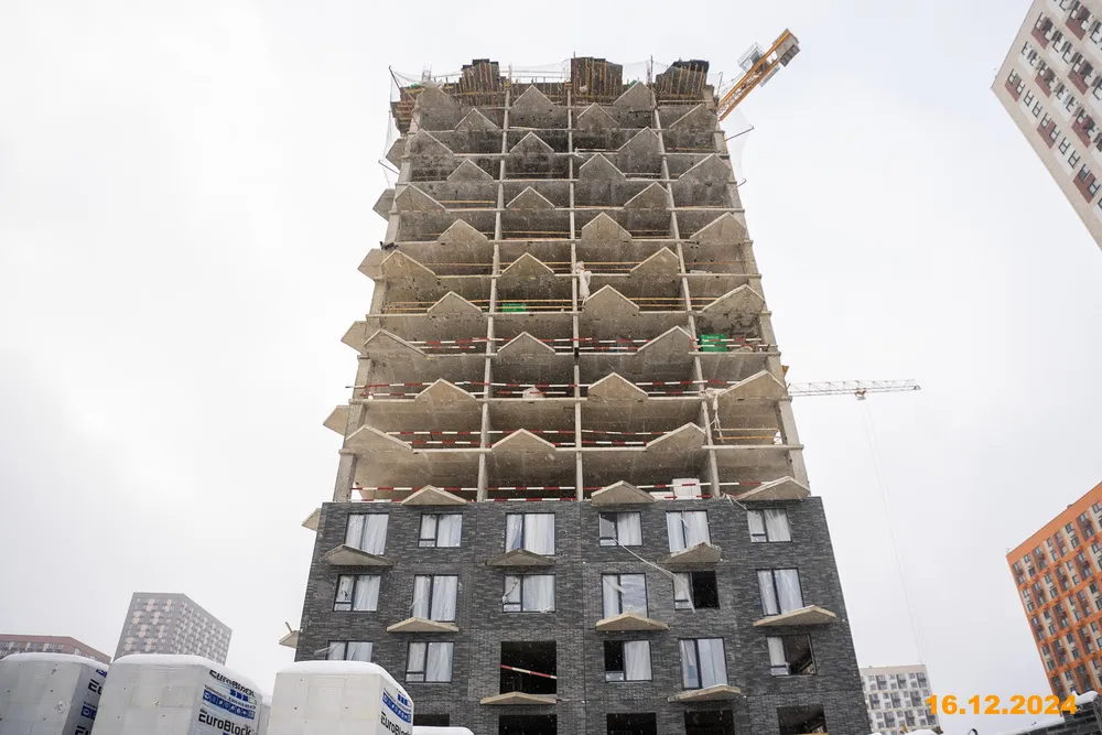 ЖК Бусиновский парк ход строительства