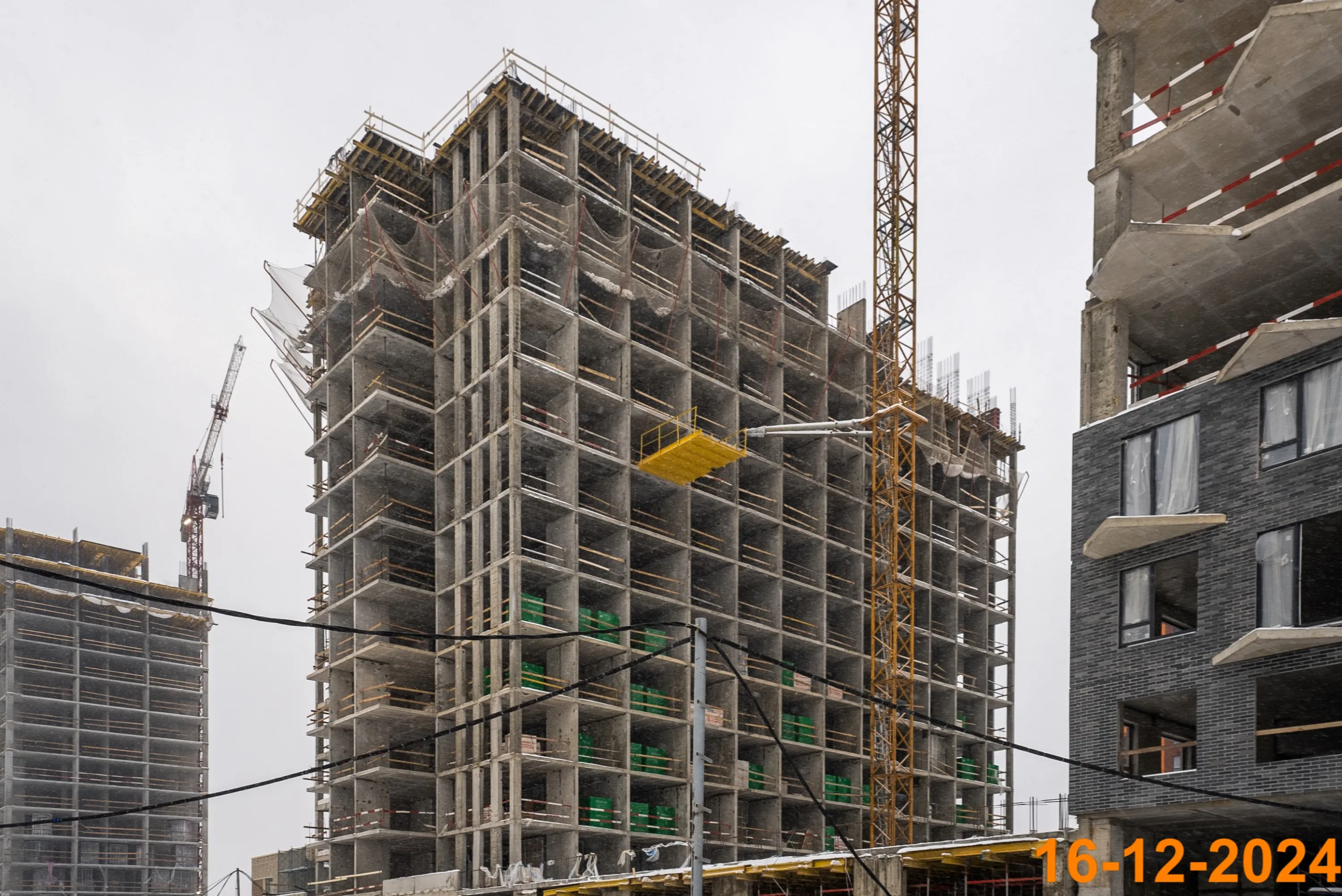 ЖК Бусиновский парк ход строительства