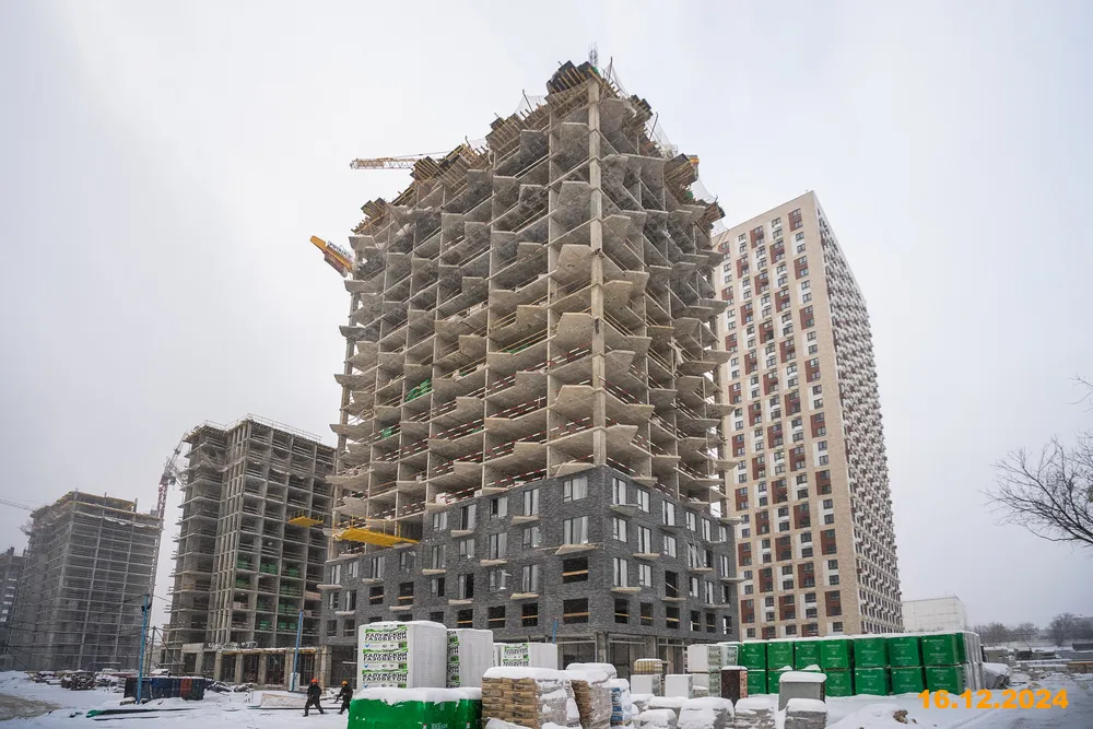 ЖК Бусиновский парк ход строительства