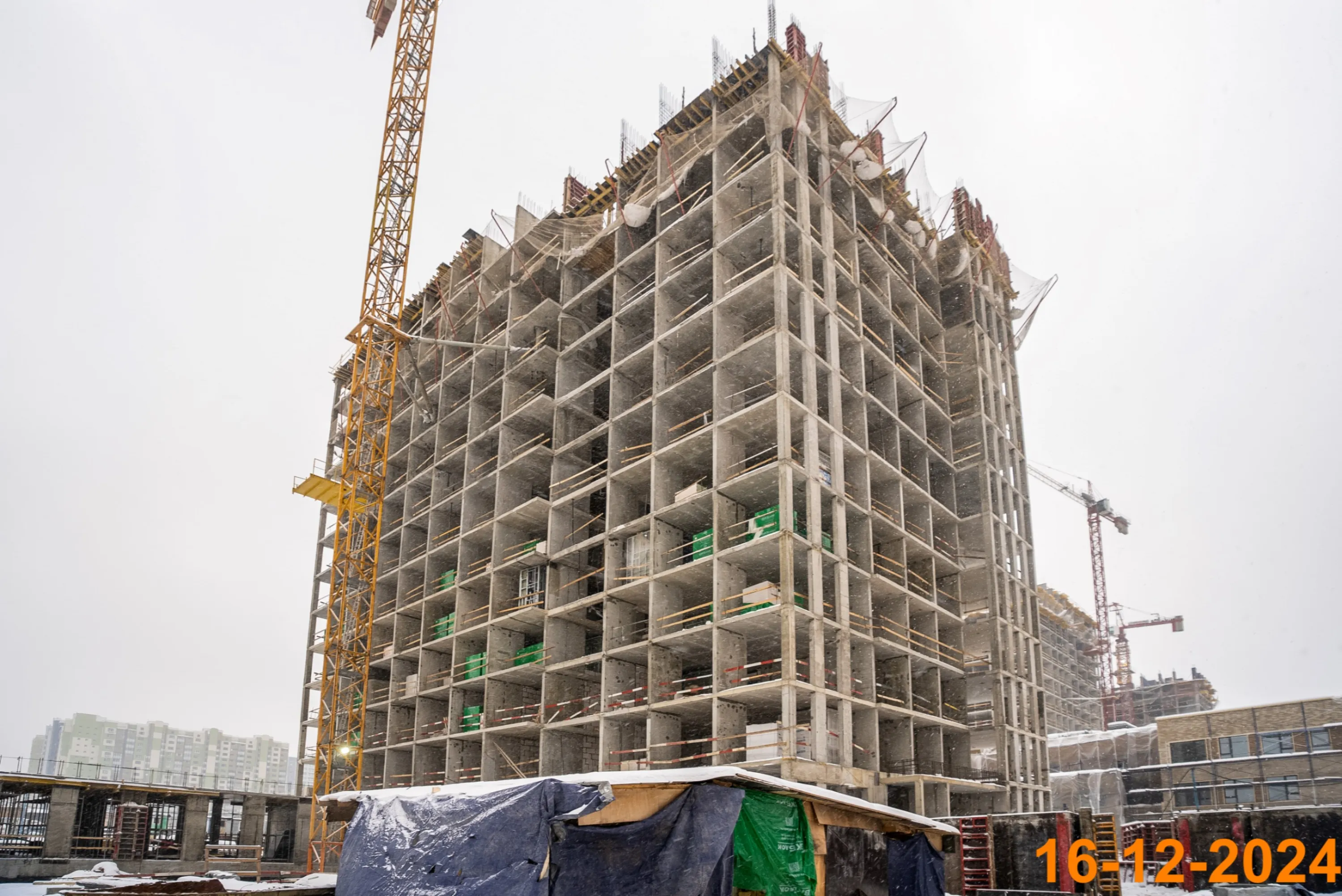 ЖК Бусиновский парк ход строительства